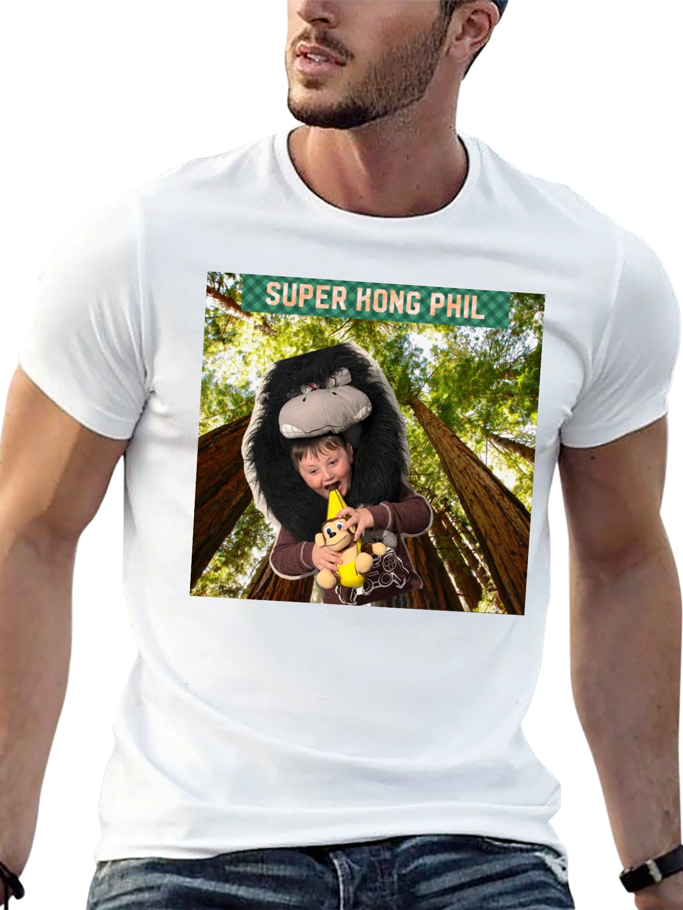 Super Kong Phil T-Shirt - Unique Design