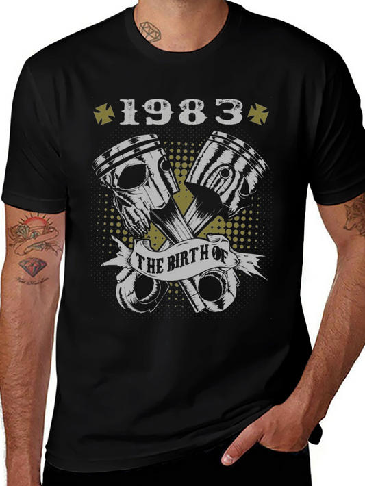 1983 Birthday Piston T-Shirt