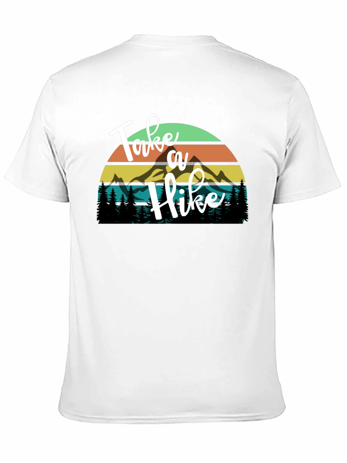 Take a Hike Graphic Tee - Mountain Adventure Shirt