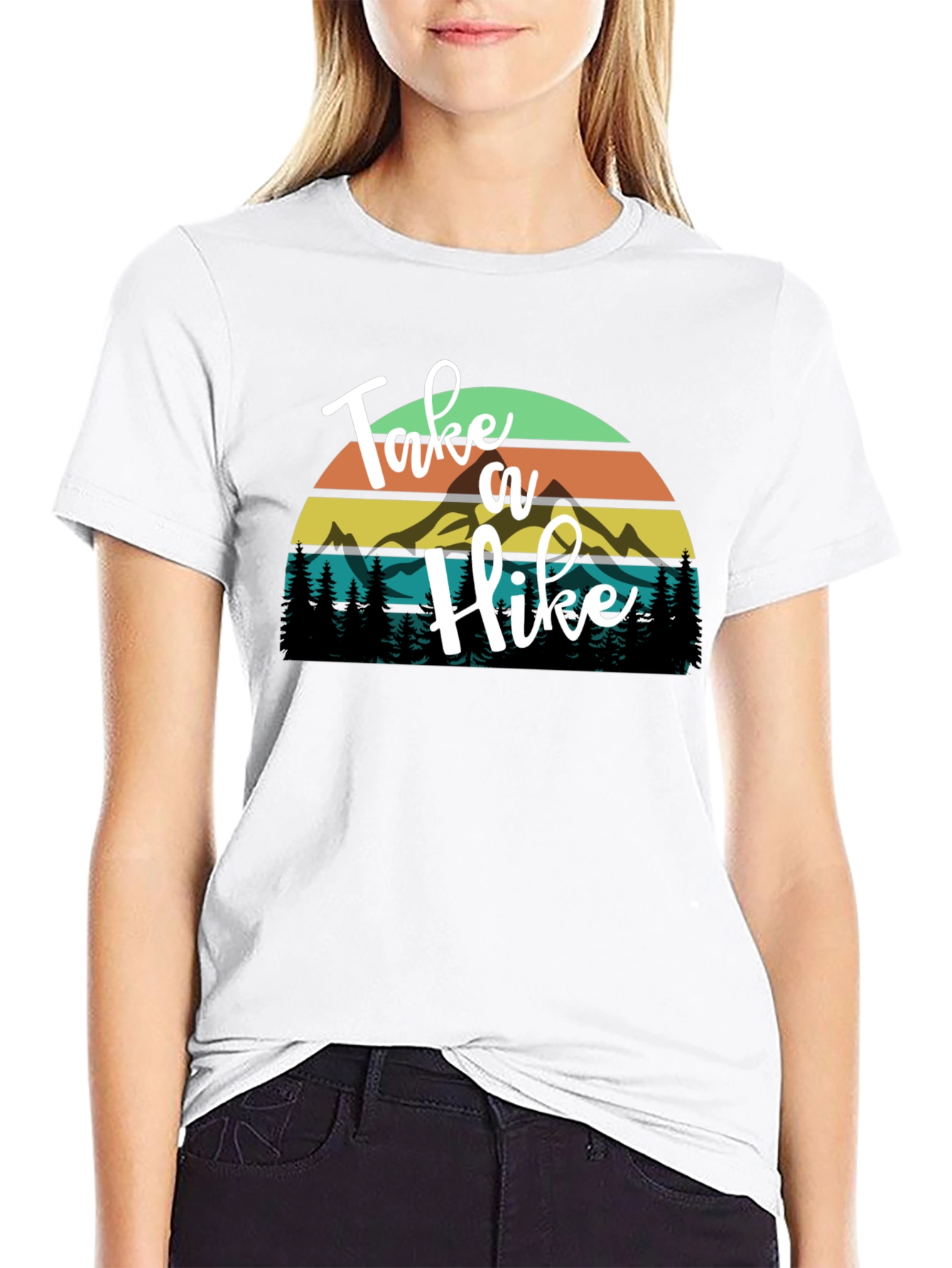 Take a Hike Graphic Tee - Mountain Adventure Shirt