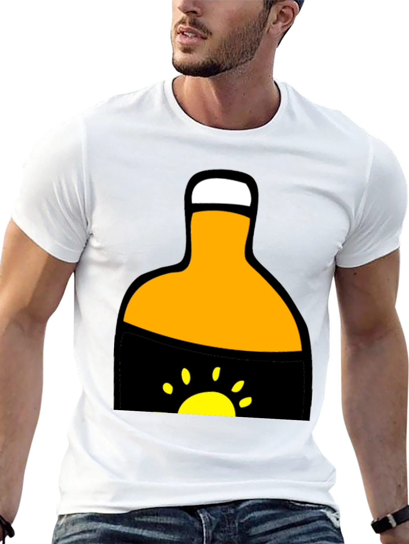 Sunrise Pocket Graphic Tee - Unique Design