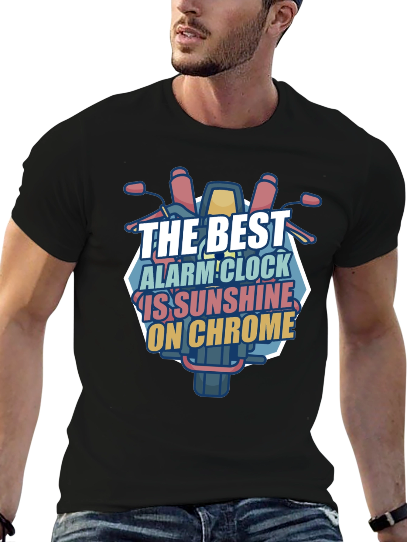 Sunshine on Chrome Graphic Tee