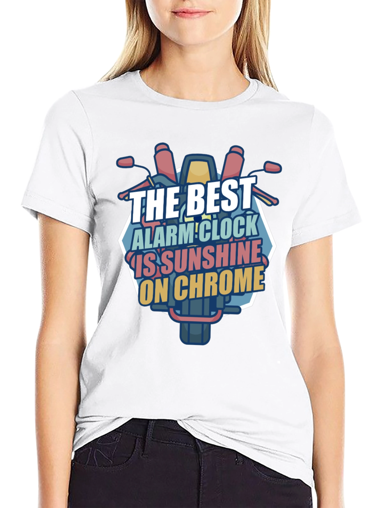 Sunshine on Chrome Graphic Tee