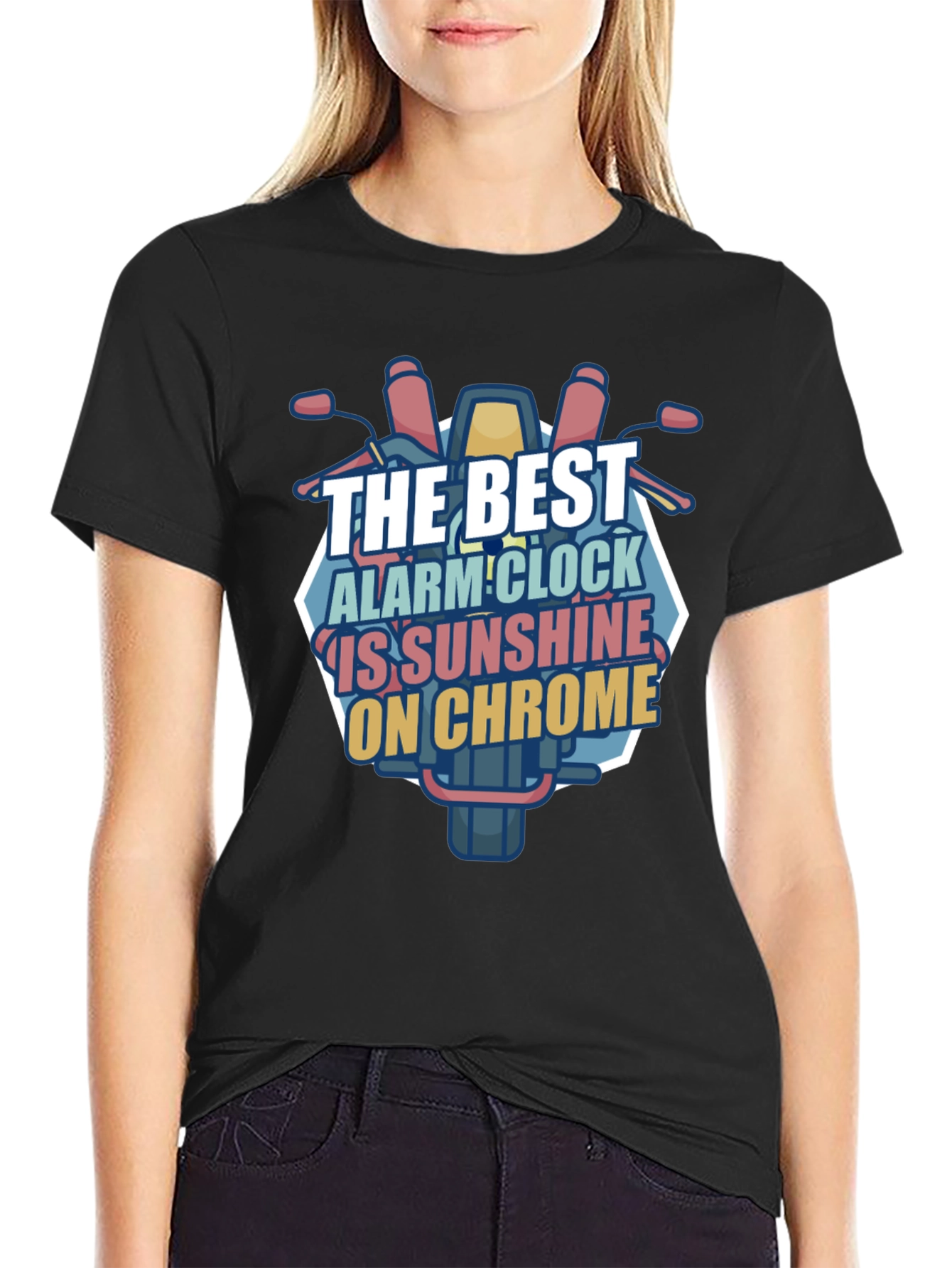 Sunshine on Chrome Graphic Tee