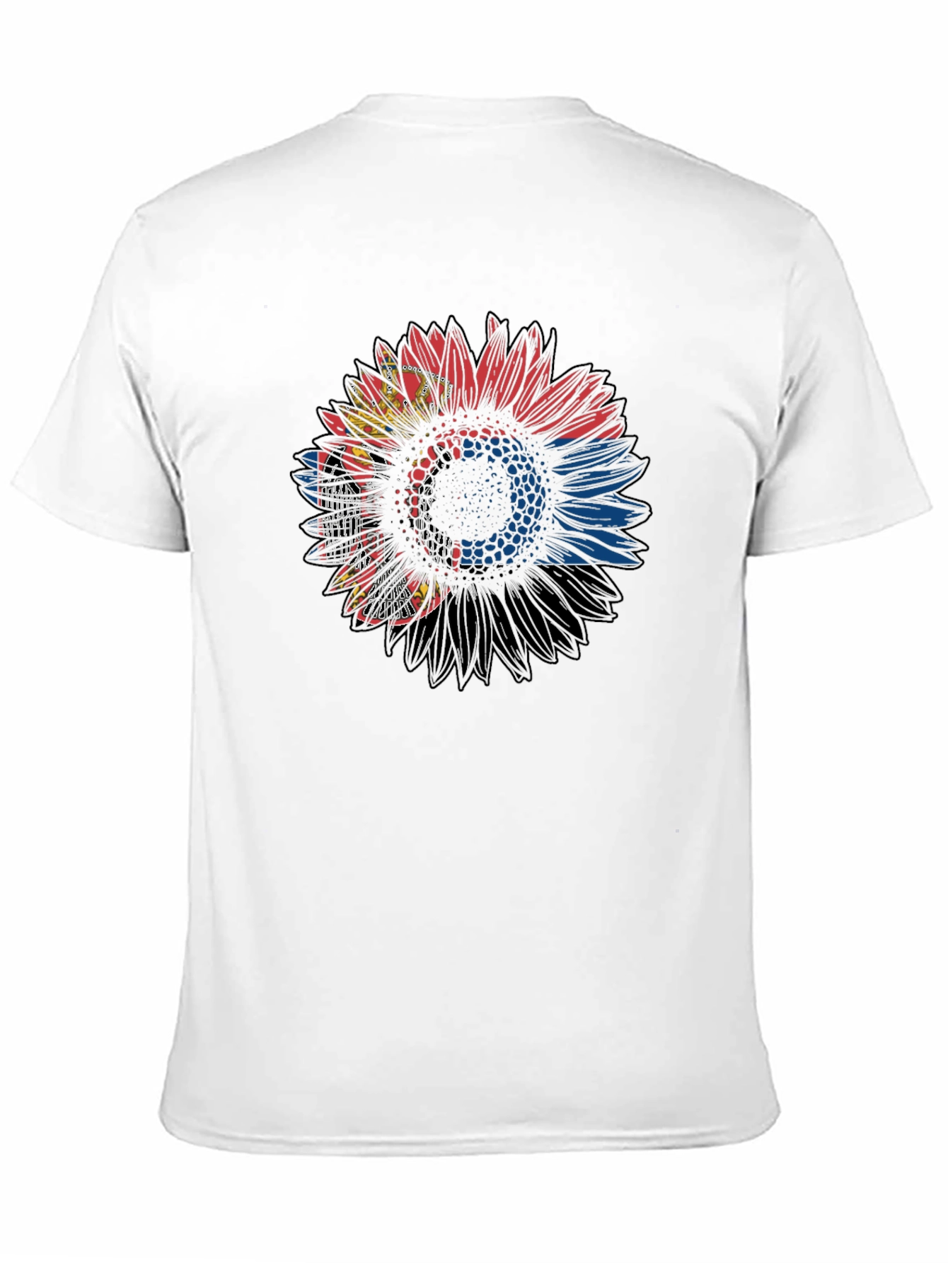 Sunflower Flag Graphic T-Shirt