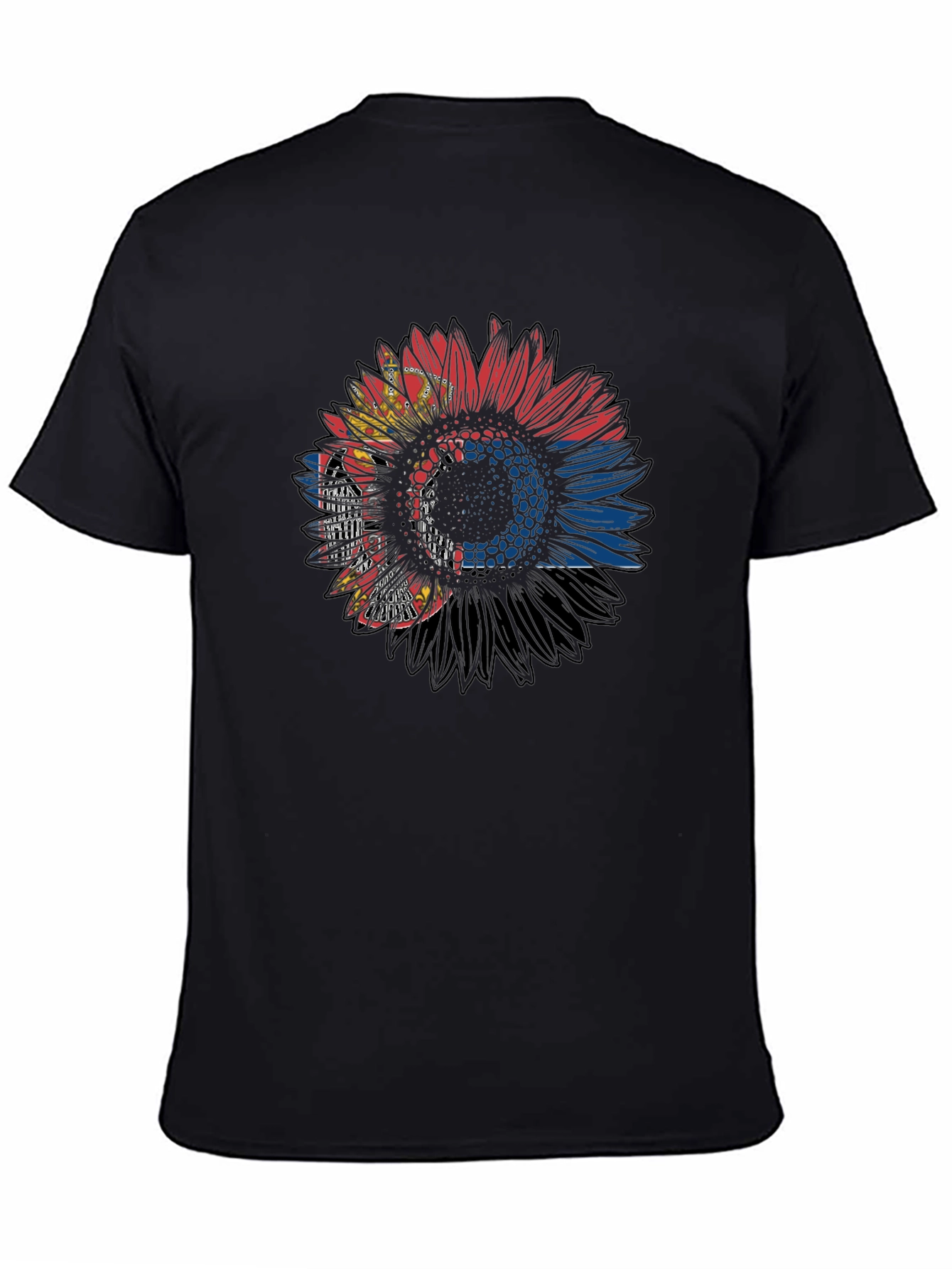 Sunflower Flag Graphic T-Shirt