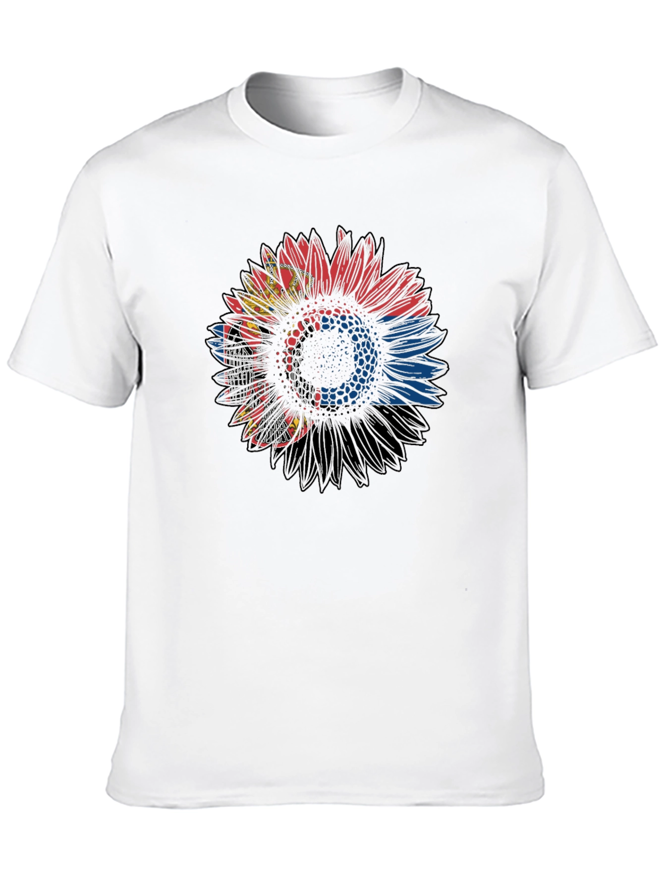 Sunflower Flag Graphic T-Shirt