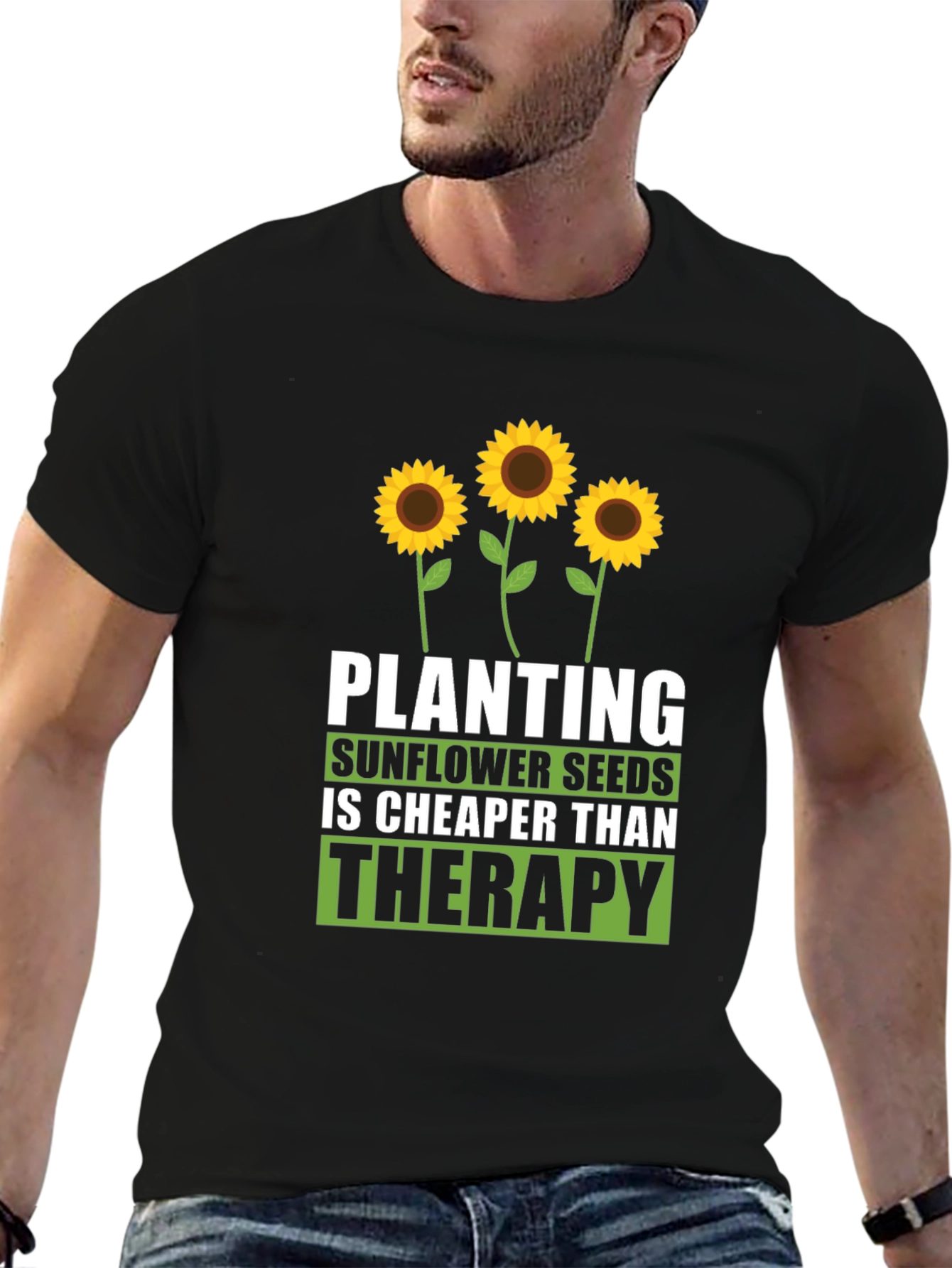 Sunflower Seeds Therapy T-Shirt