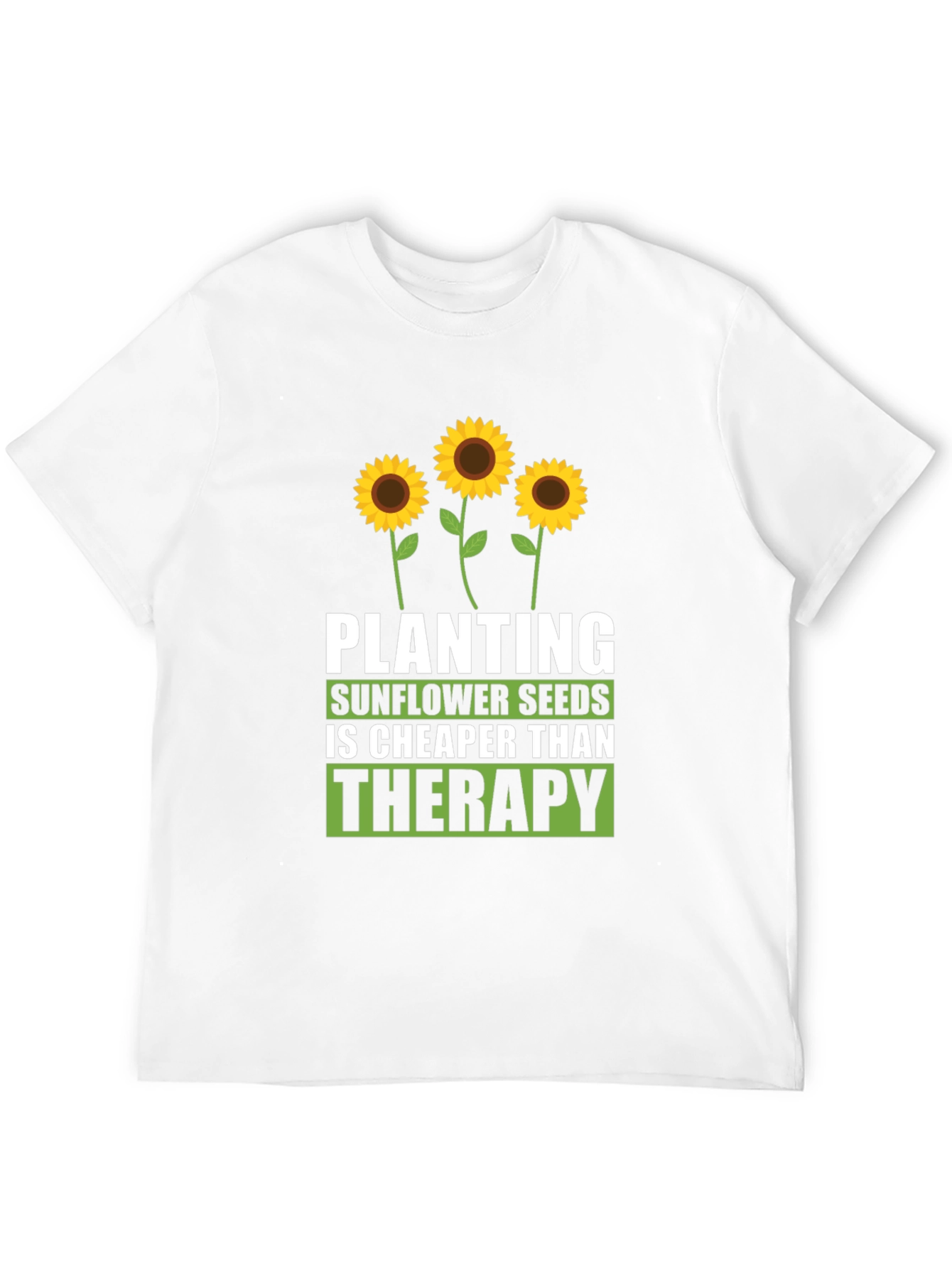 Sunflower Seeds Therapy T-Shirt