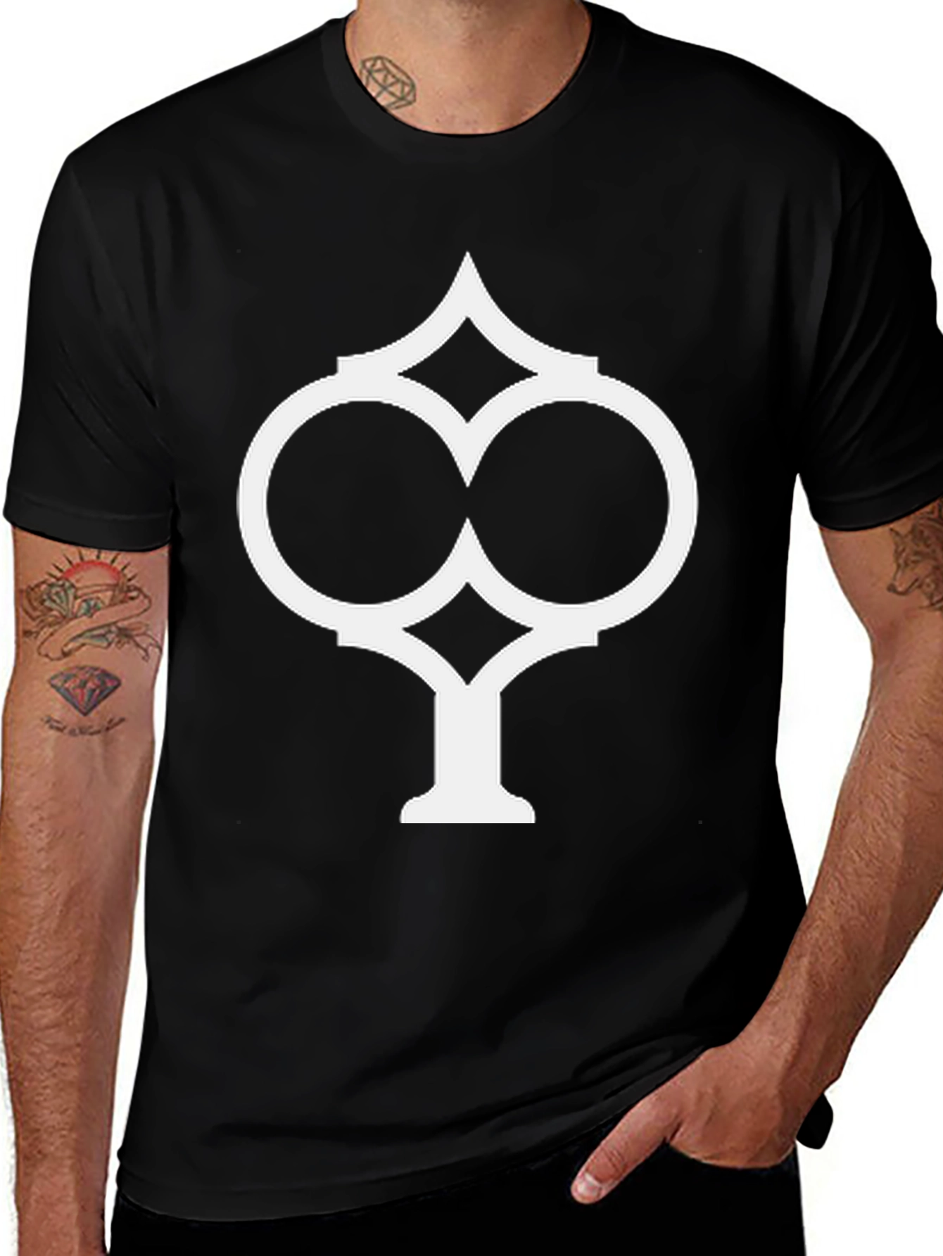 Symbolic Graphic Tee - Black