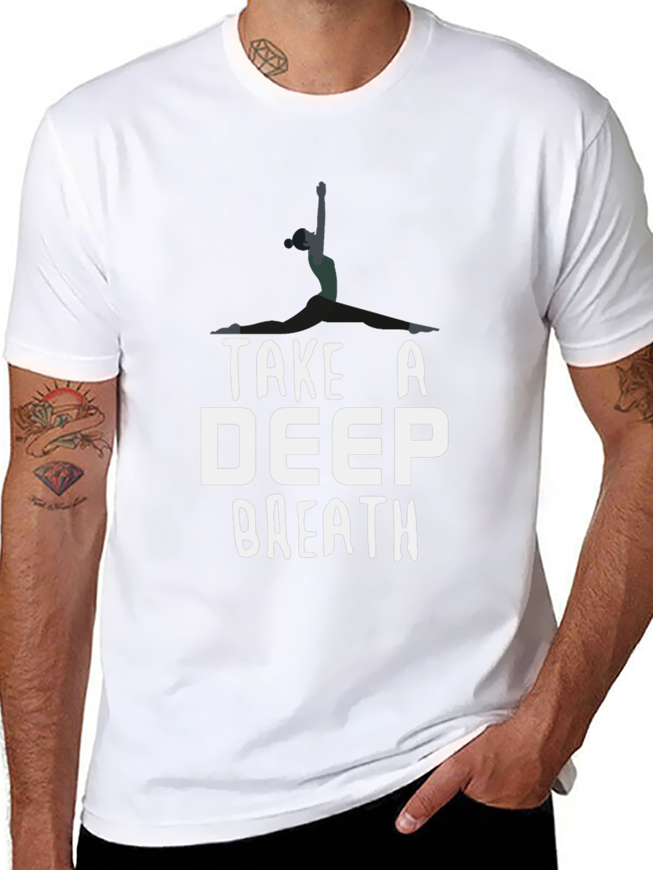 Take A Deep Breath Yoga T-Shirt
