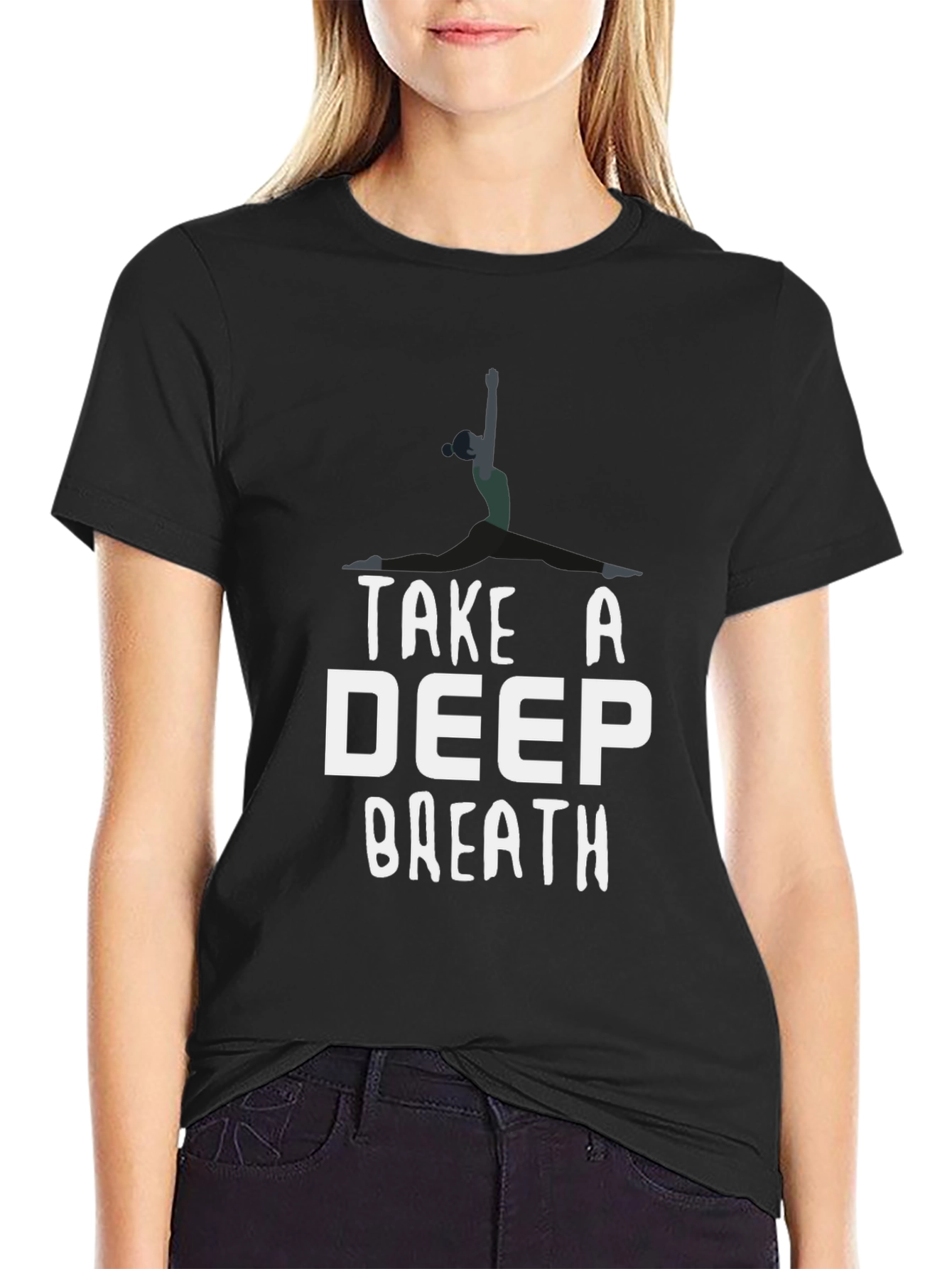 Take A Deep Breath Yoga T-Shirt