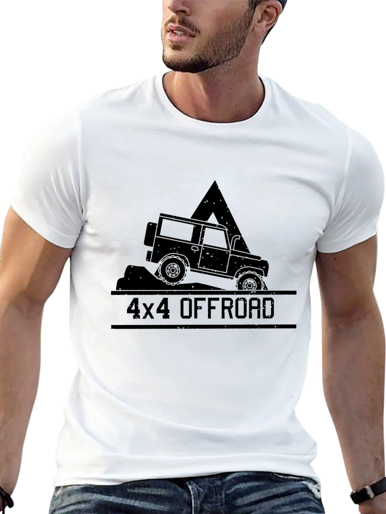 4x4 Offroad Graphic Tee - Black