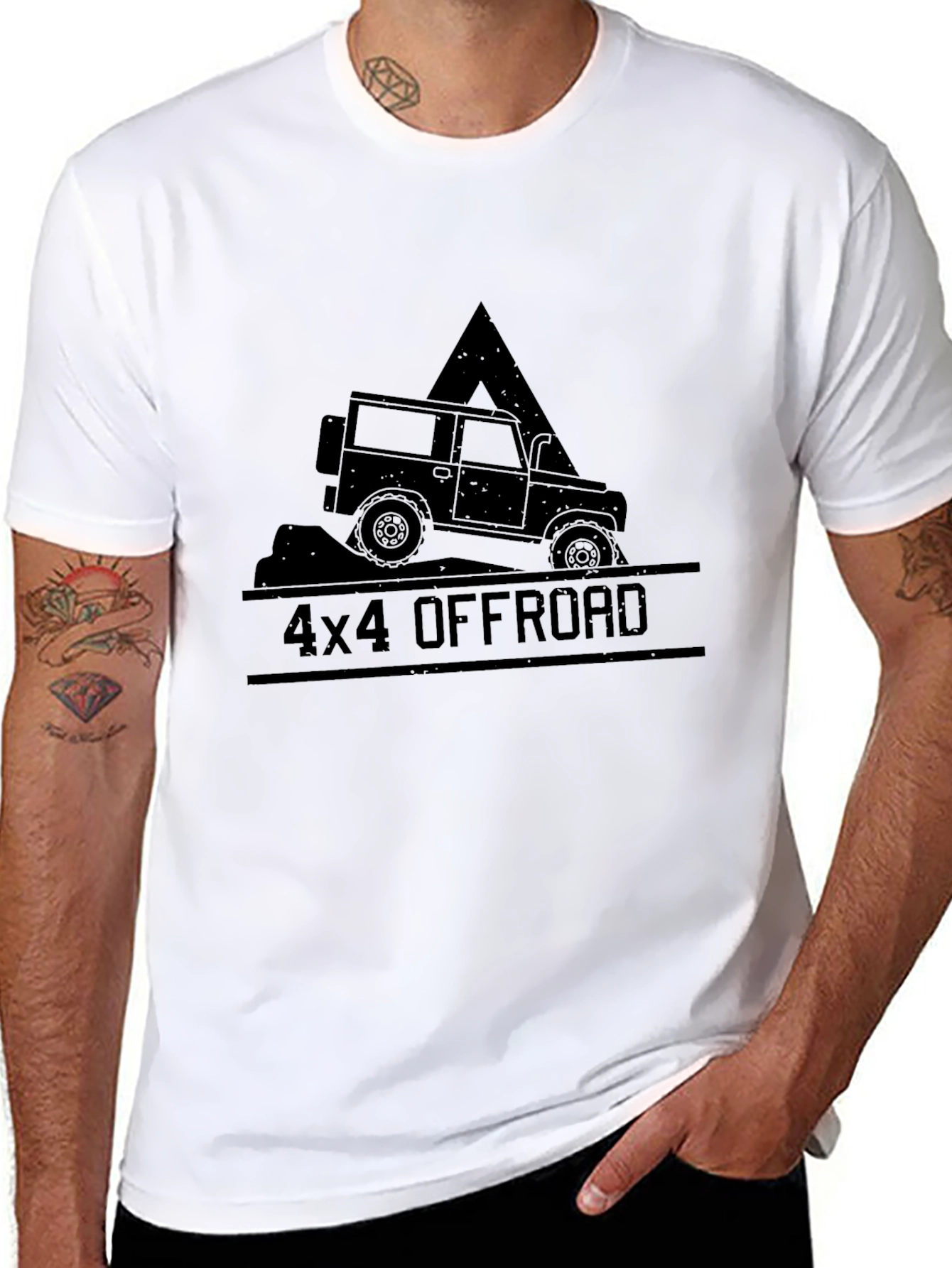 4x4 Offroad Graphic Tee - Black