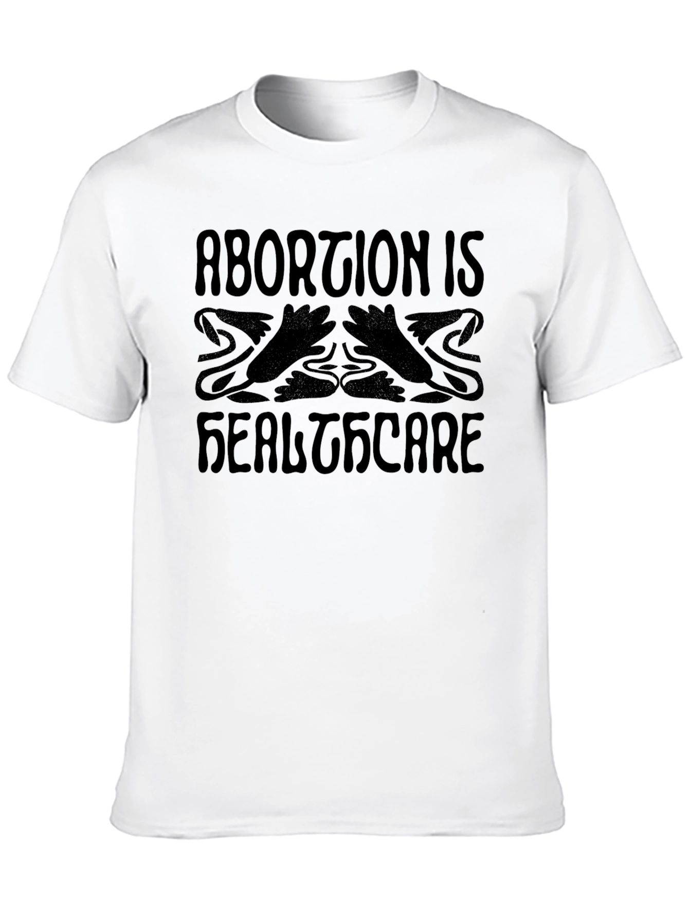 Abortion is Healthcare Black T-Shirt