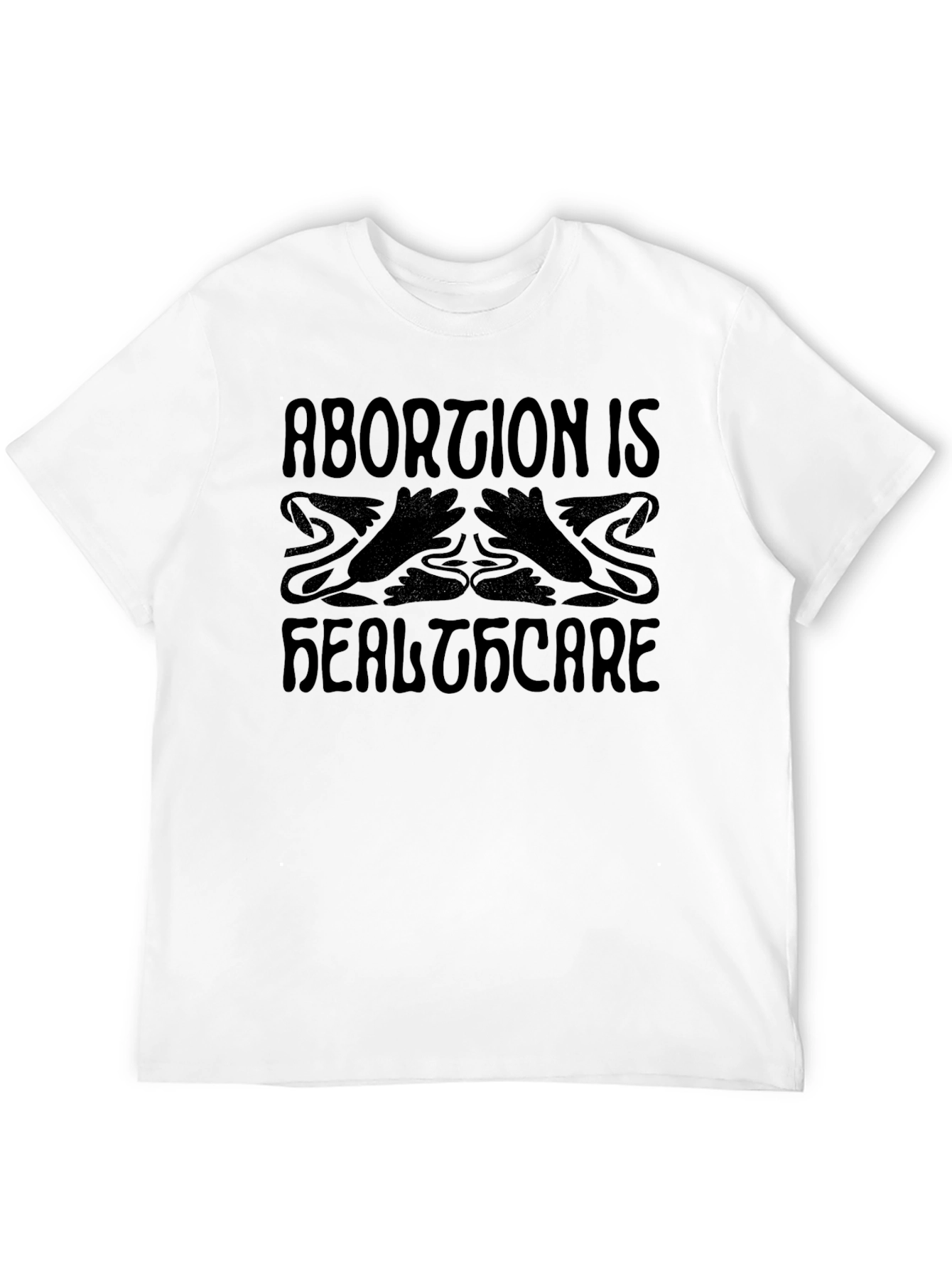 Abortion is Healthcare Black T-Shirt