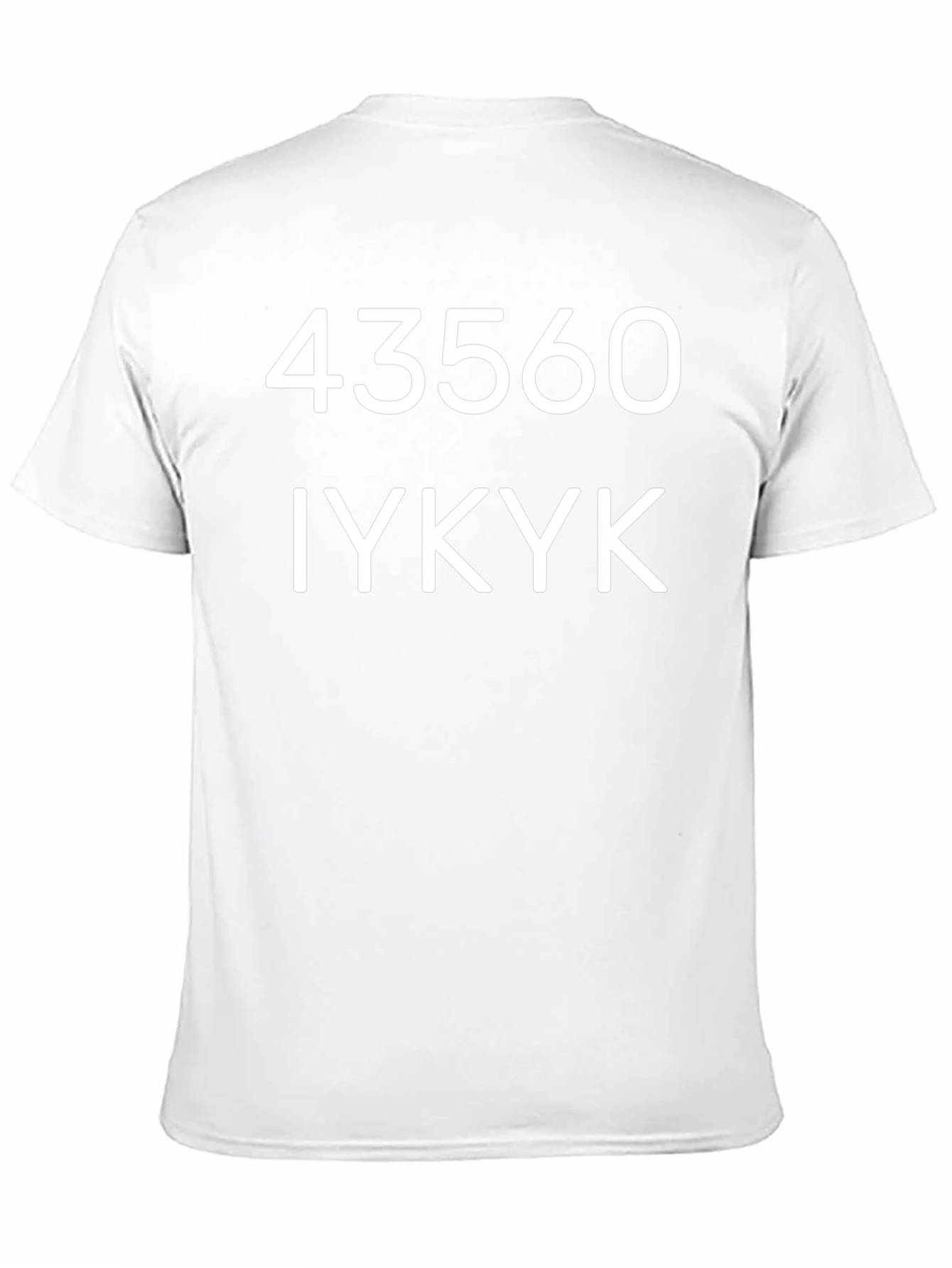 43560 IYKYK Graphic T-Shirt - Trendy Streetwear