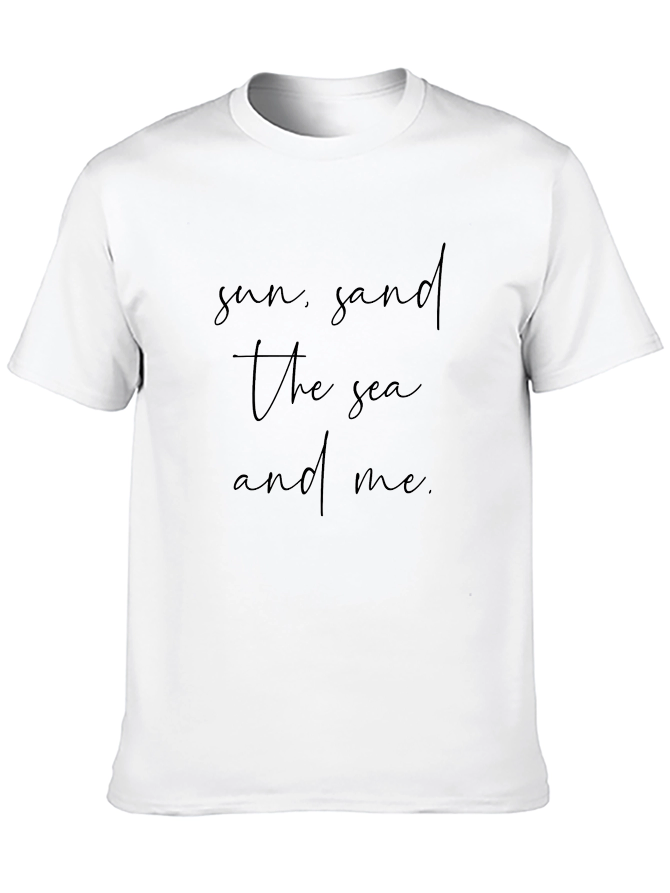 Sun Sand & Sea Tee - Lightweight Crew Neck
