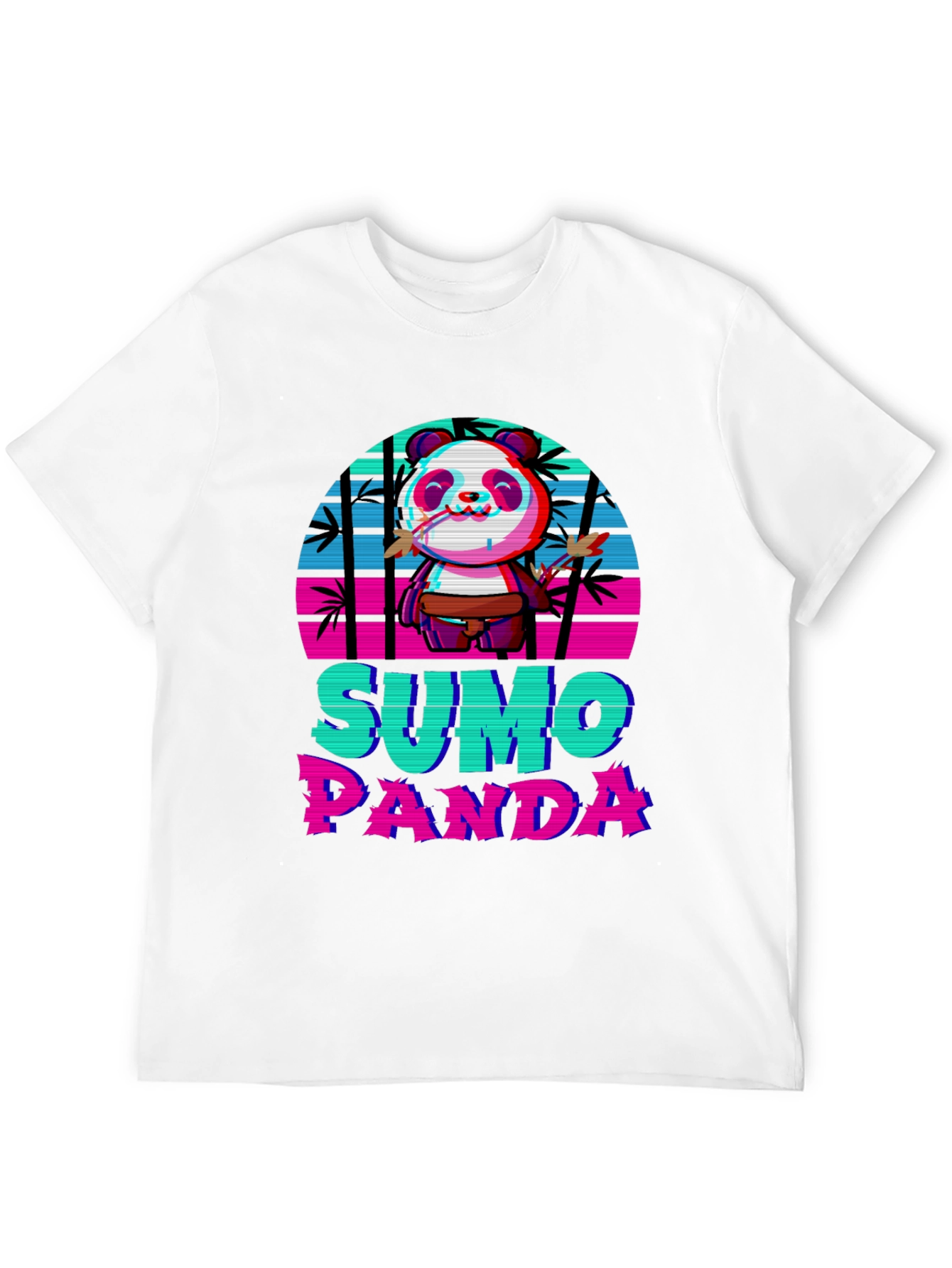 Sumo Panda Graphic T-Shirt