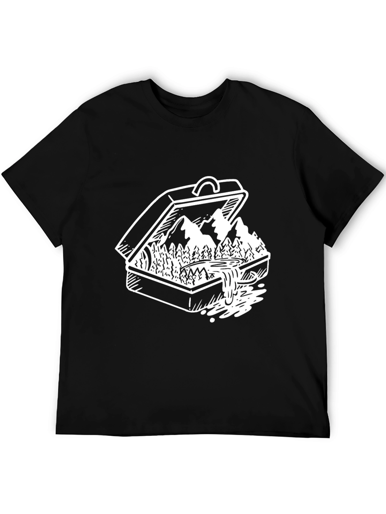 Suitcase Landscape Graphic Tee