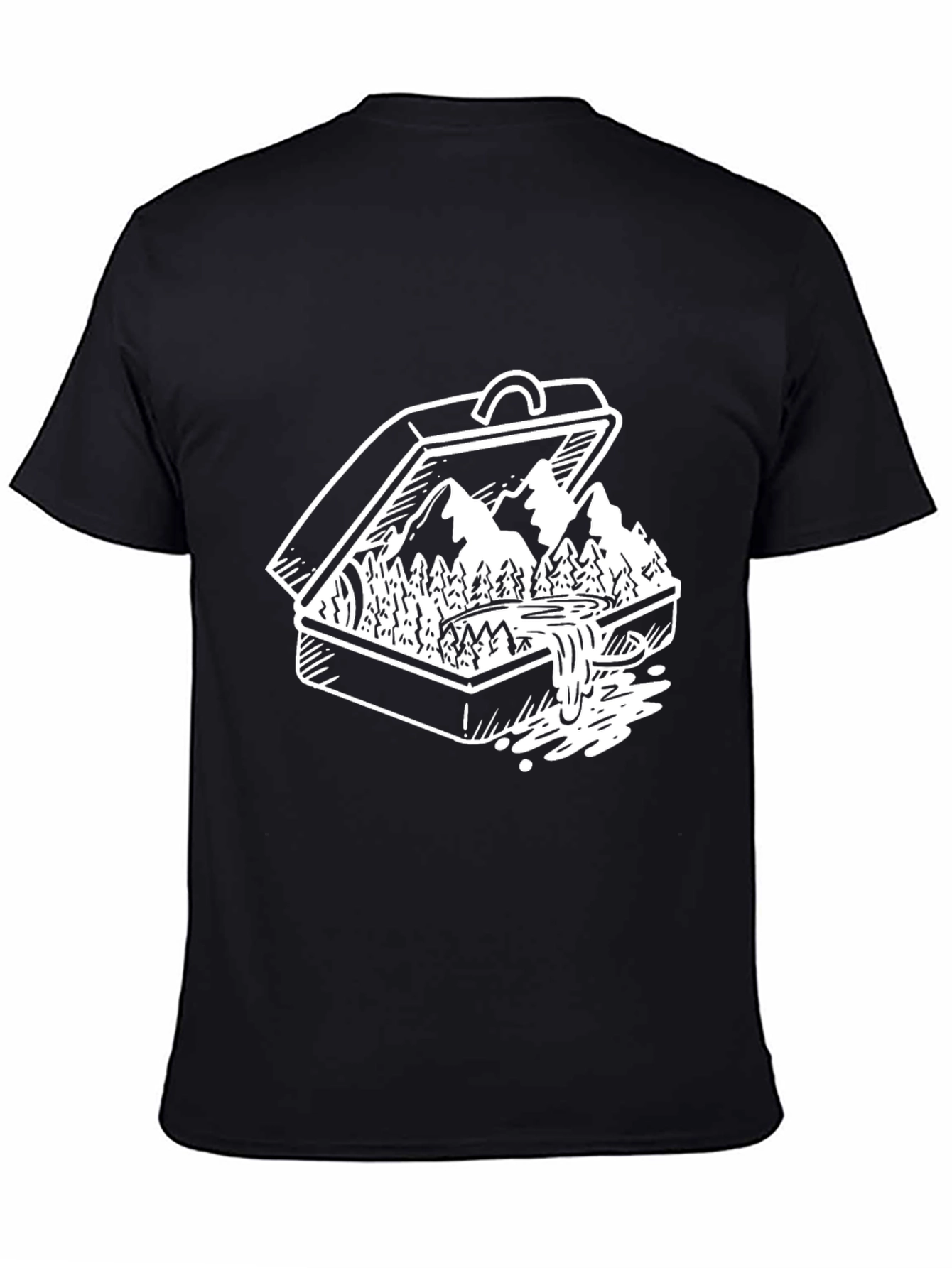 Suitcase Landscape Graphic Tee