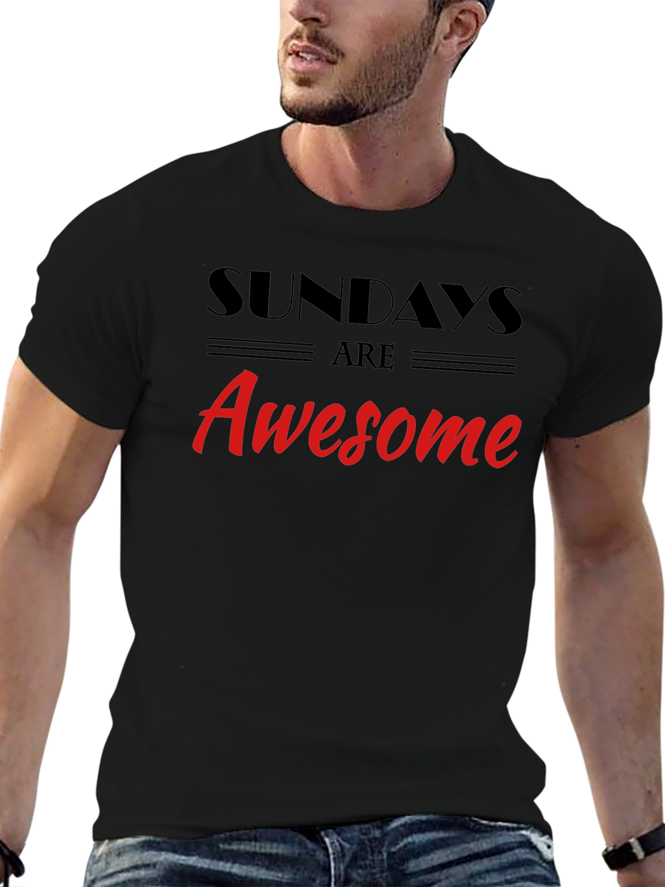 Sundays Are Awesome Graphic Tee