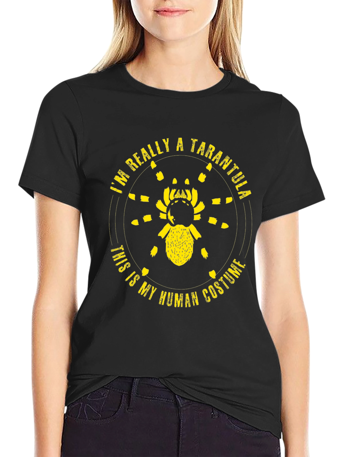 Tarantula Human Costume Graphic T-Shirt