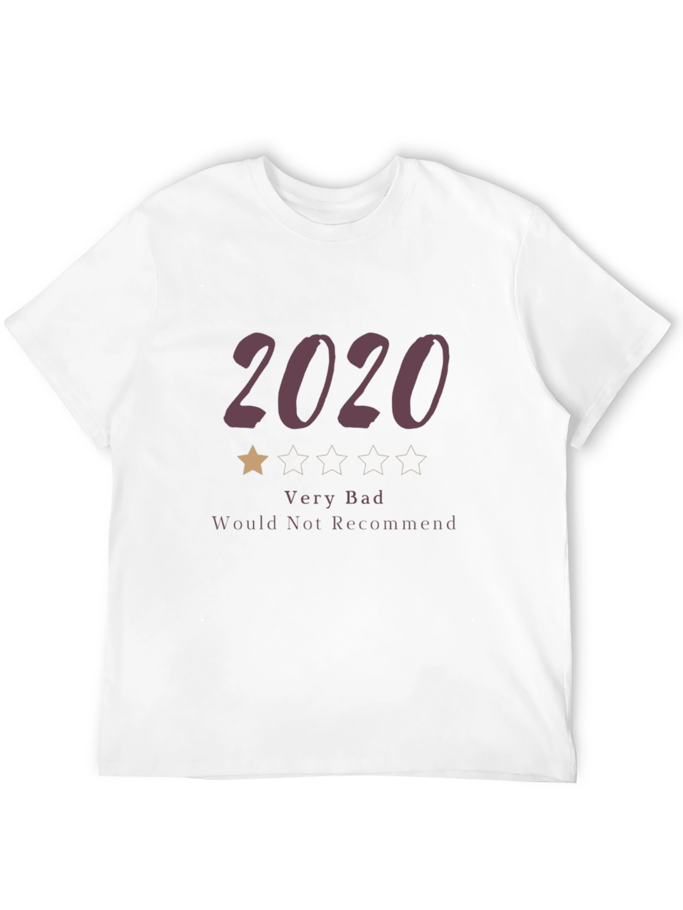 2020 One-Star Review Graphic Tee - Unisex