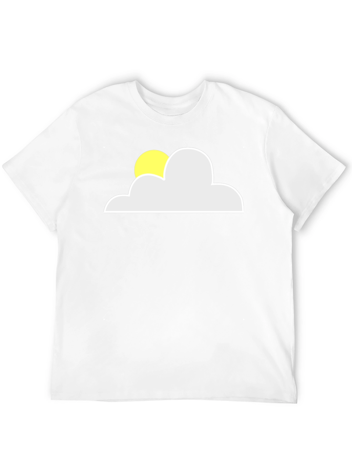 Sunny Day Cloud Graphic Tee - Comfort Fit
