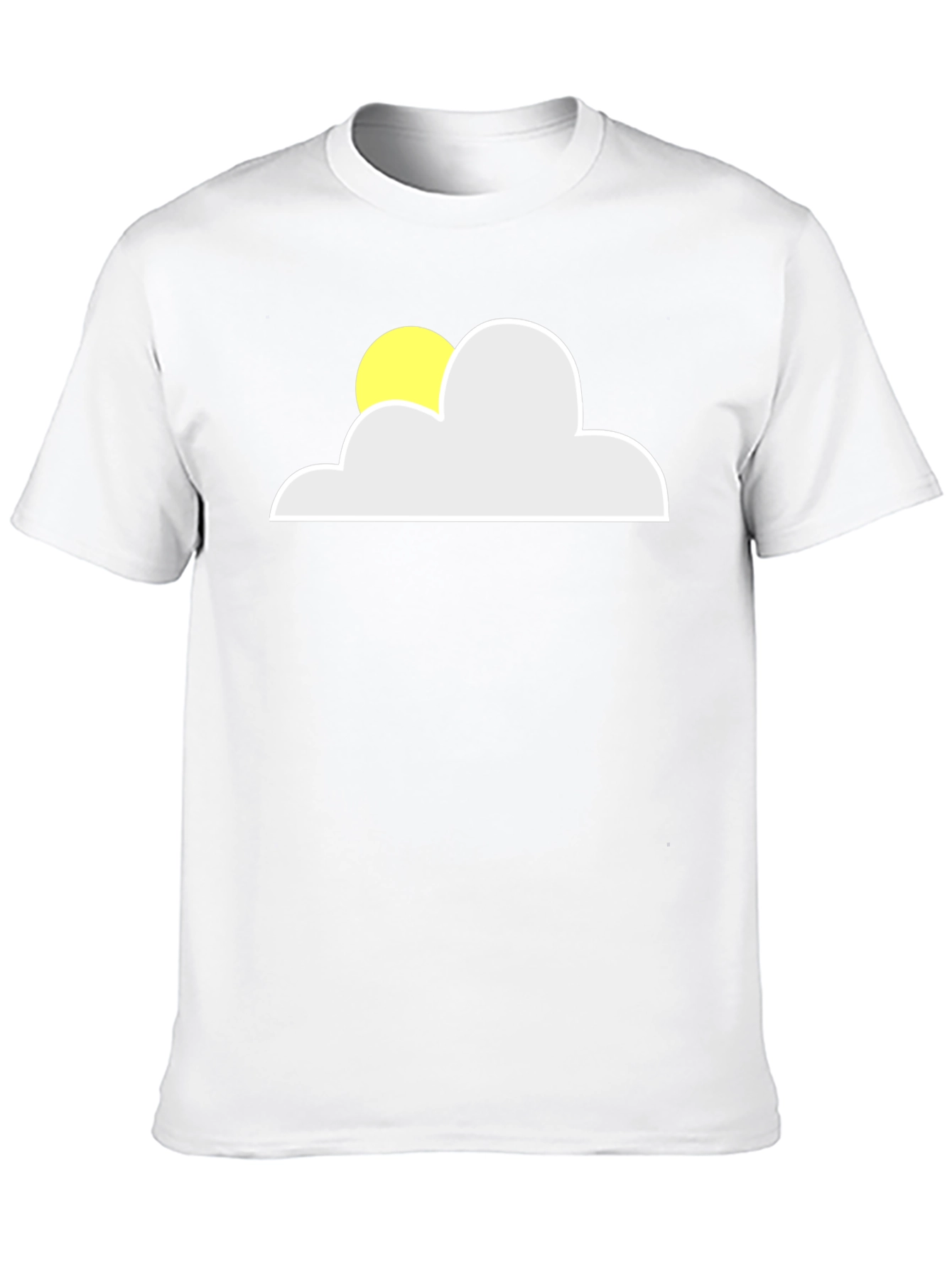 Sunny Day Cloud Graphic Tee - Comfort Fit