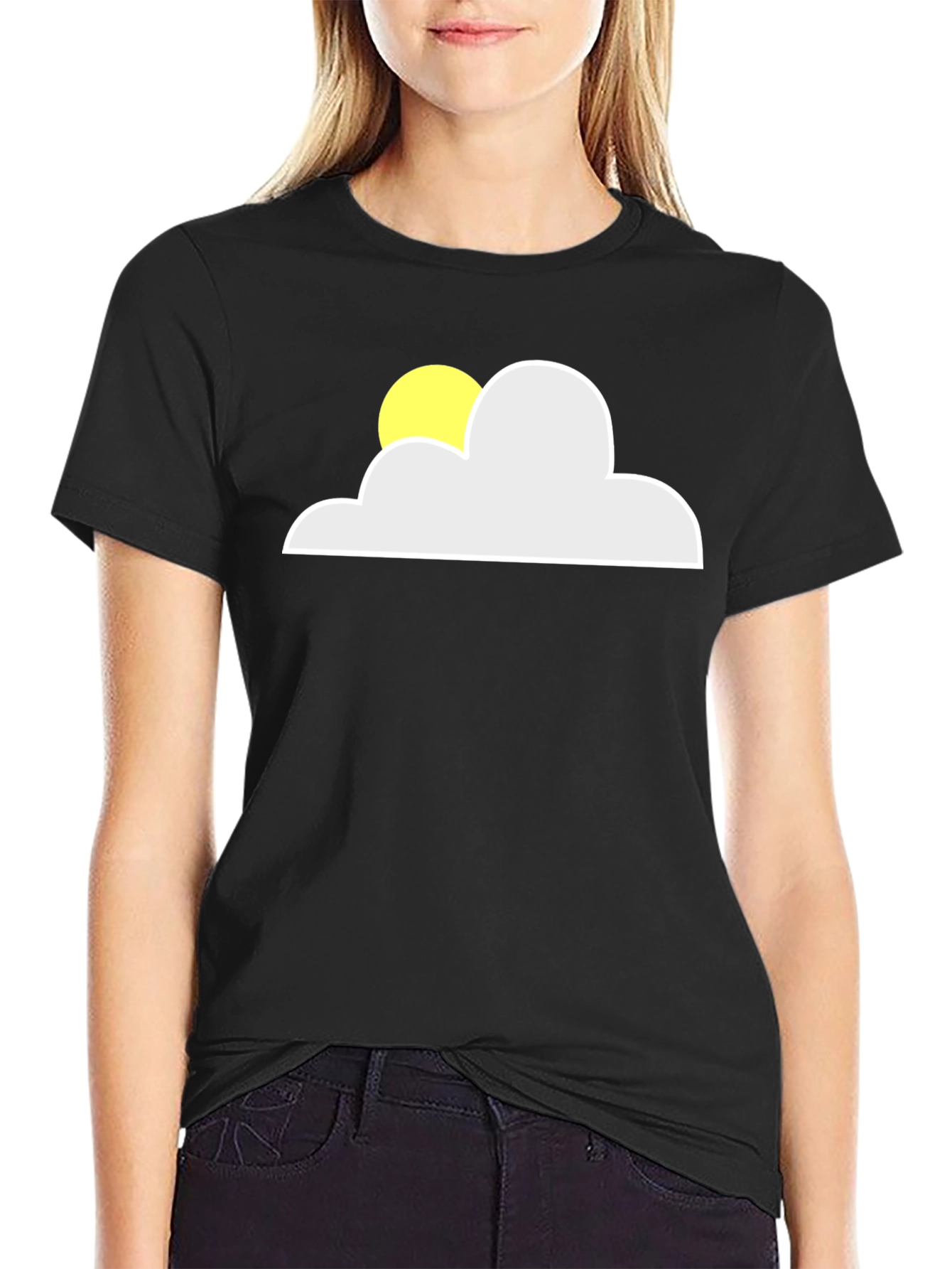Sunny Day Cloud Graphic Tee - Comfort Fit