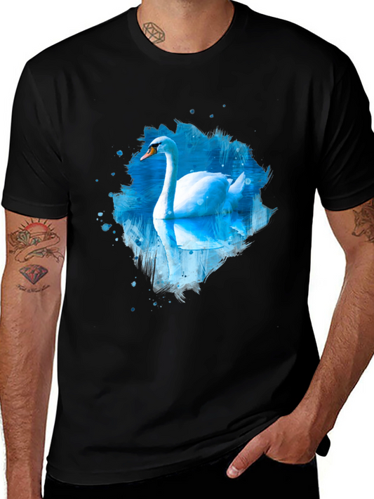 Swan Lake Black Graphic Tee