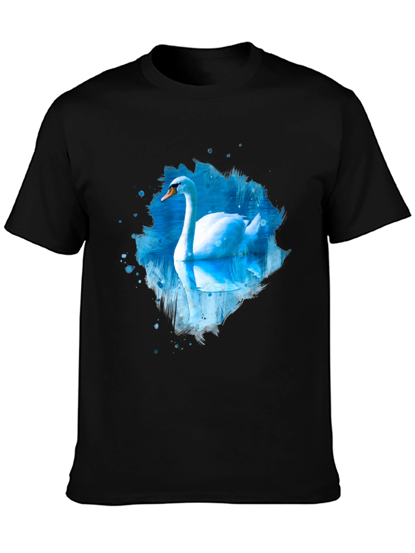 Swan Lake Black Graphic Tee