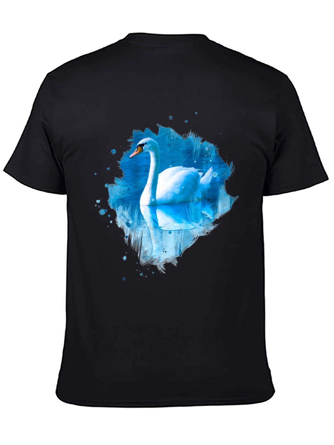 Swan Lake Black Graphic Tee