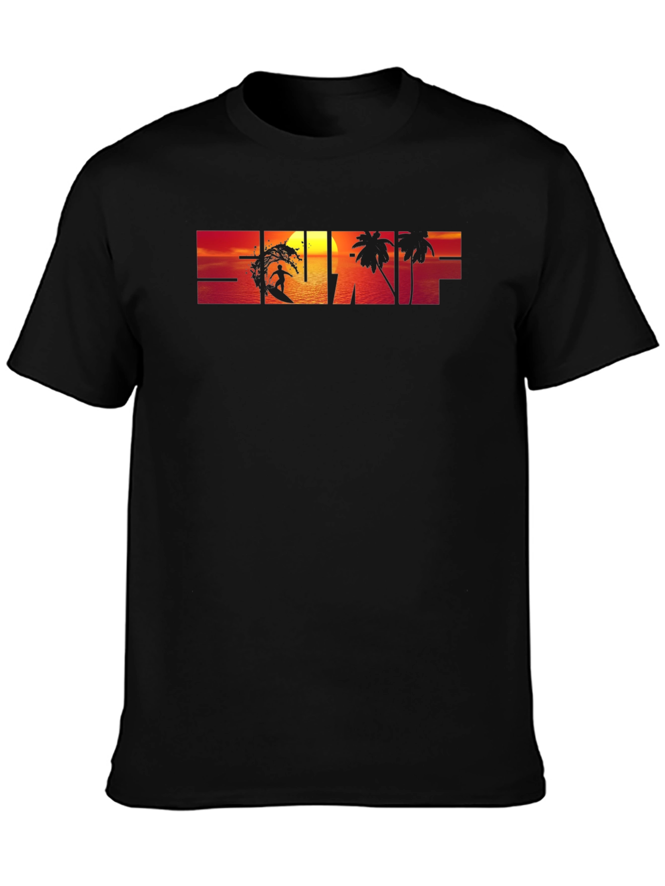Sunset Surf Graphic T-Shirt