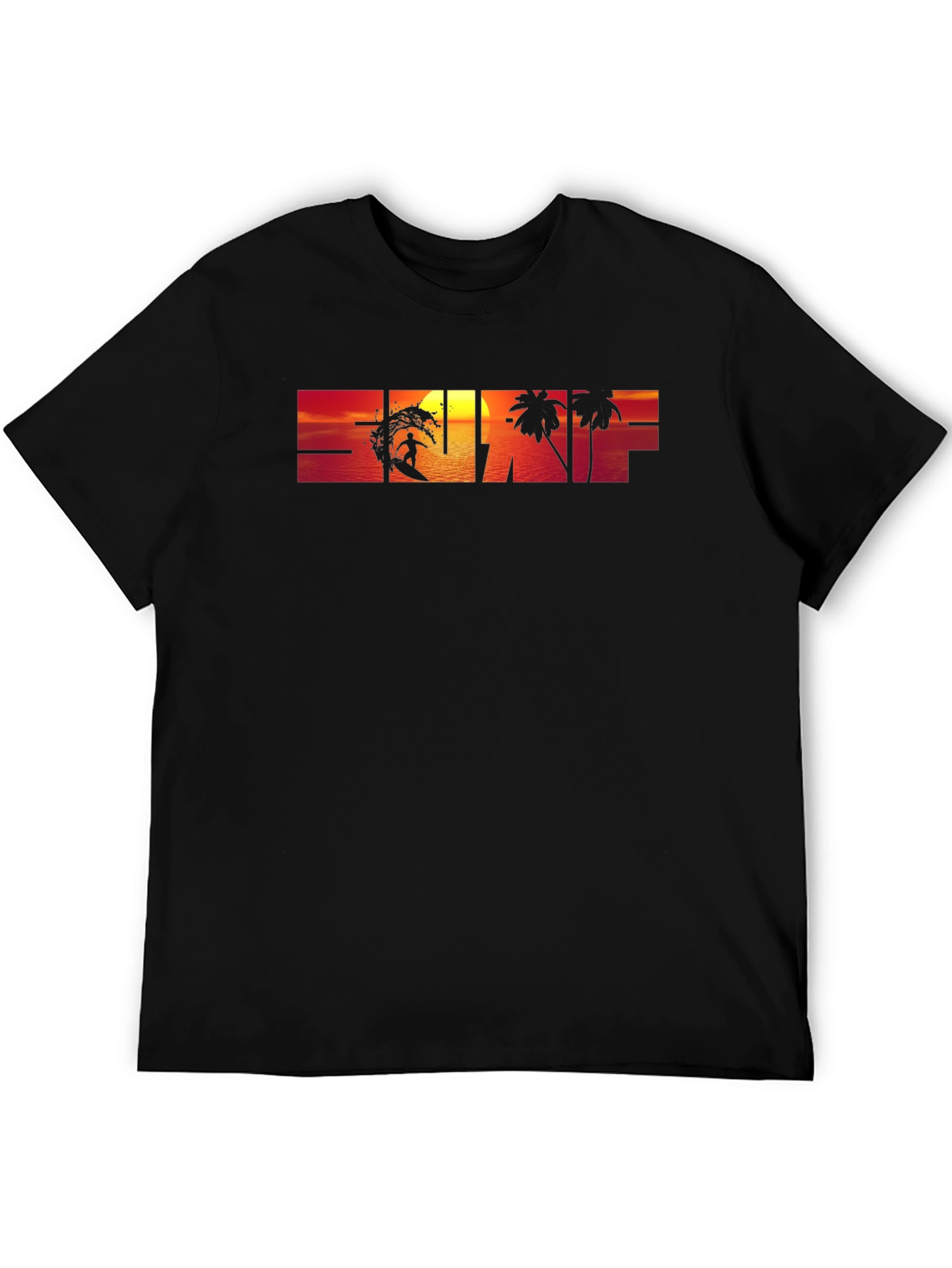 Sunset Surf Graphic T-Shirt