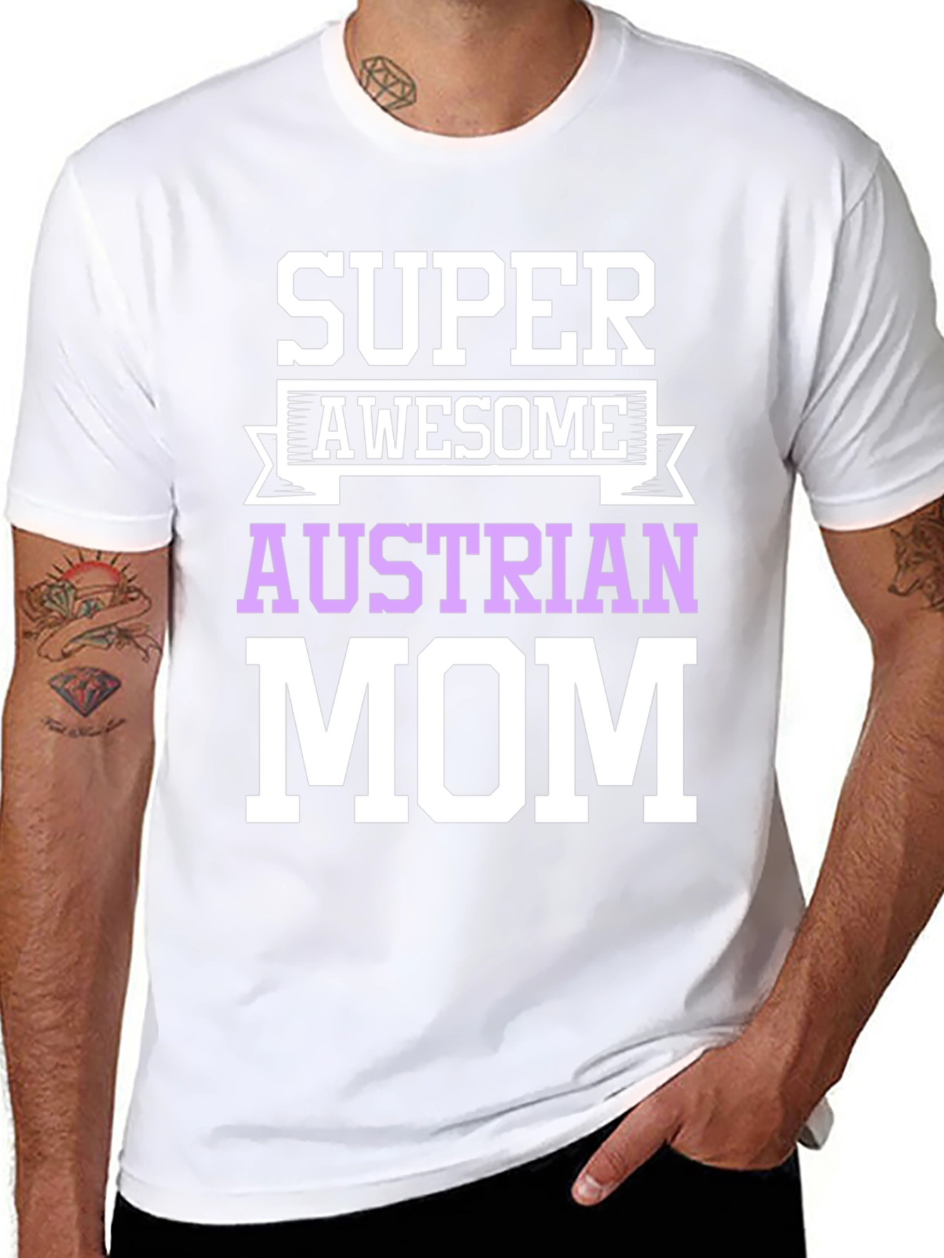 Super Awesome Austrian Mom T-Shirt