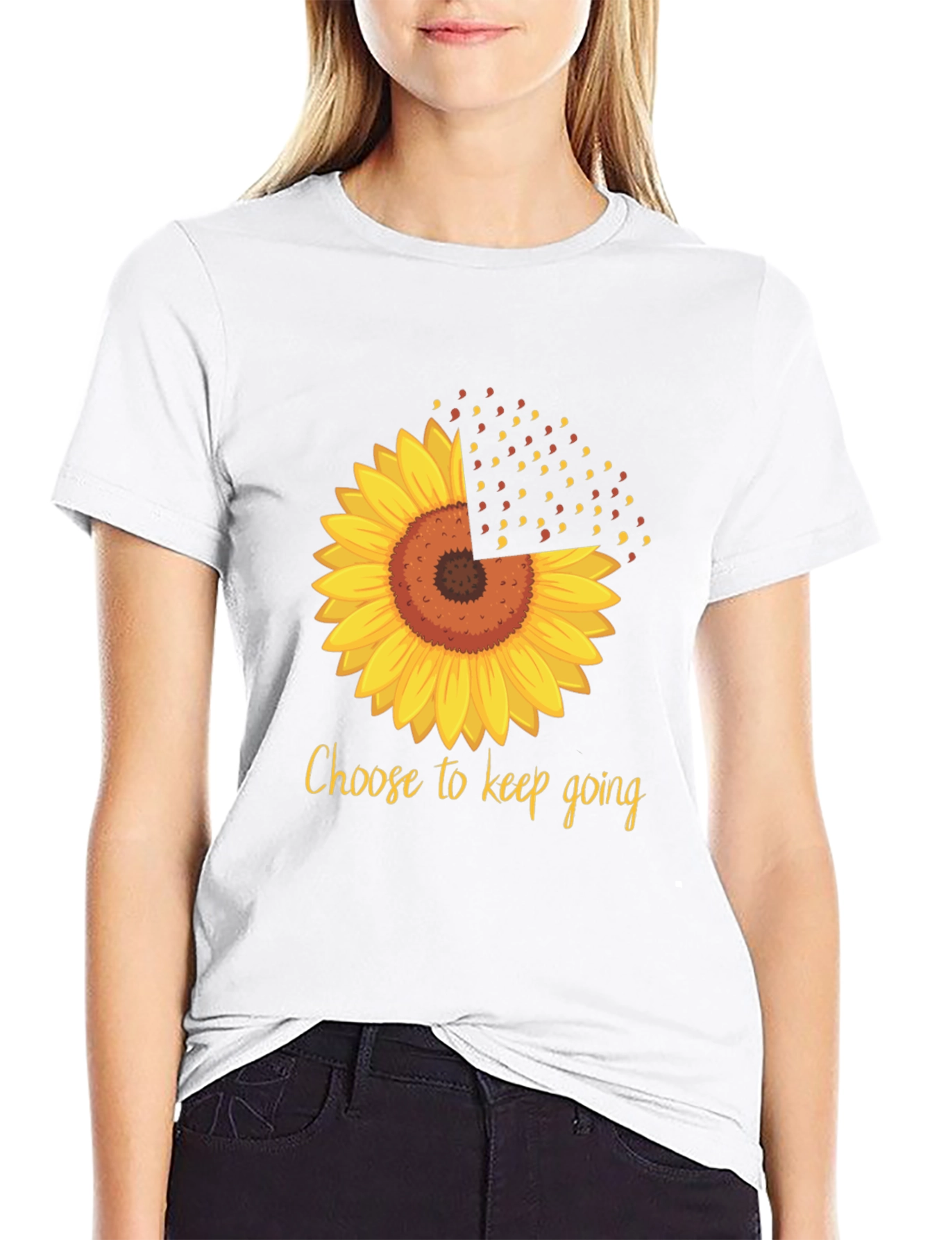 Sunflower Keep Going Tee