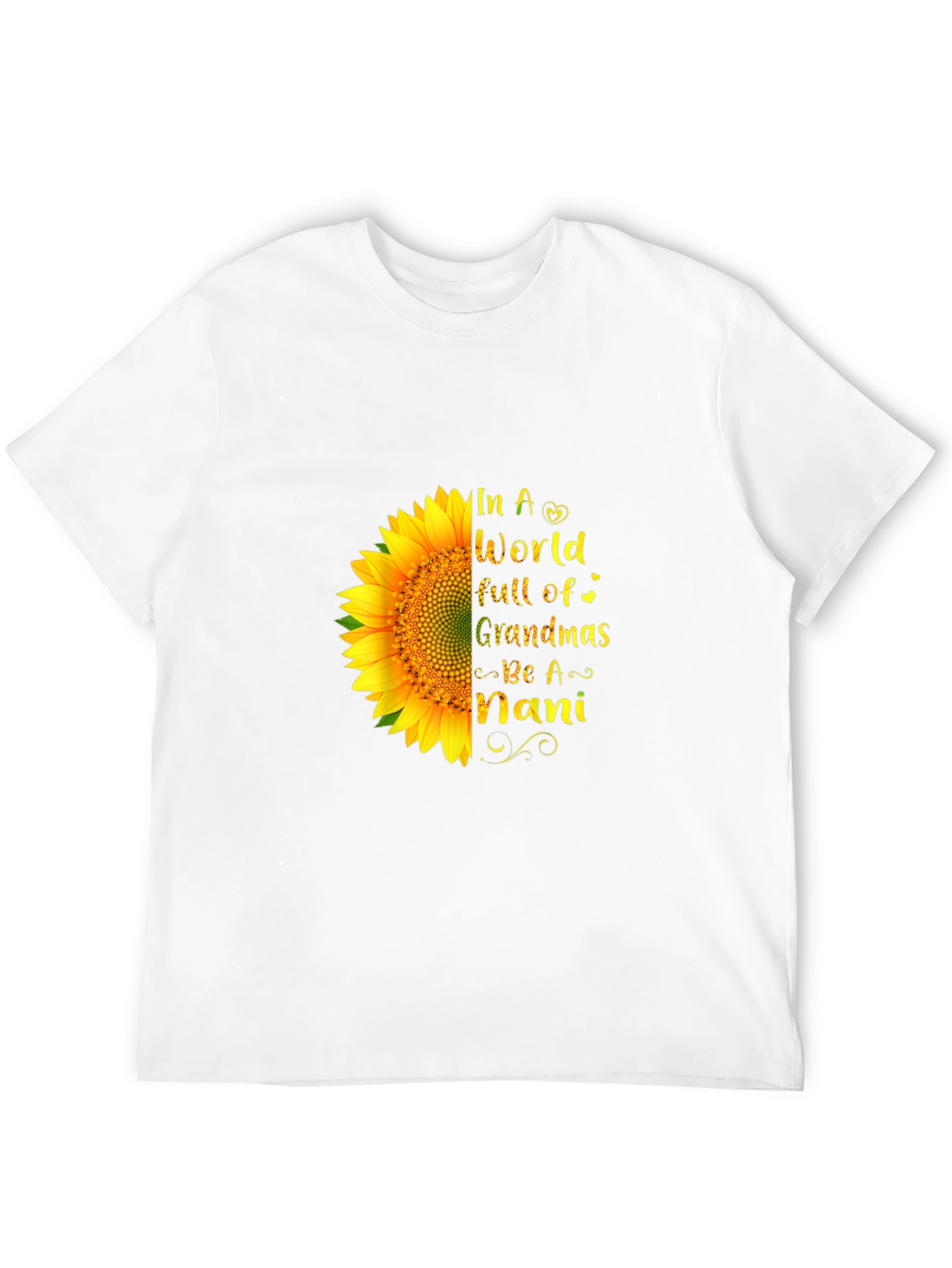 Sunflower Nani T-Shirt - Gift for Grandmas