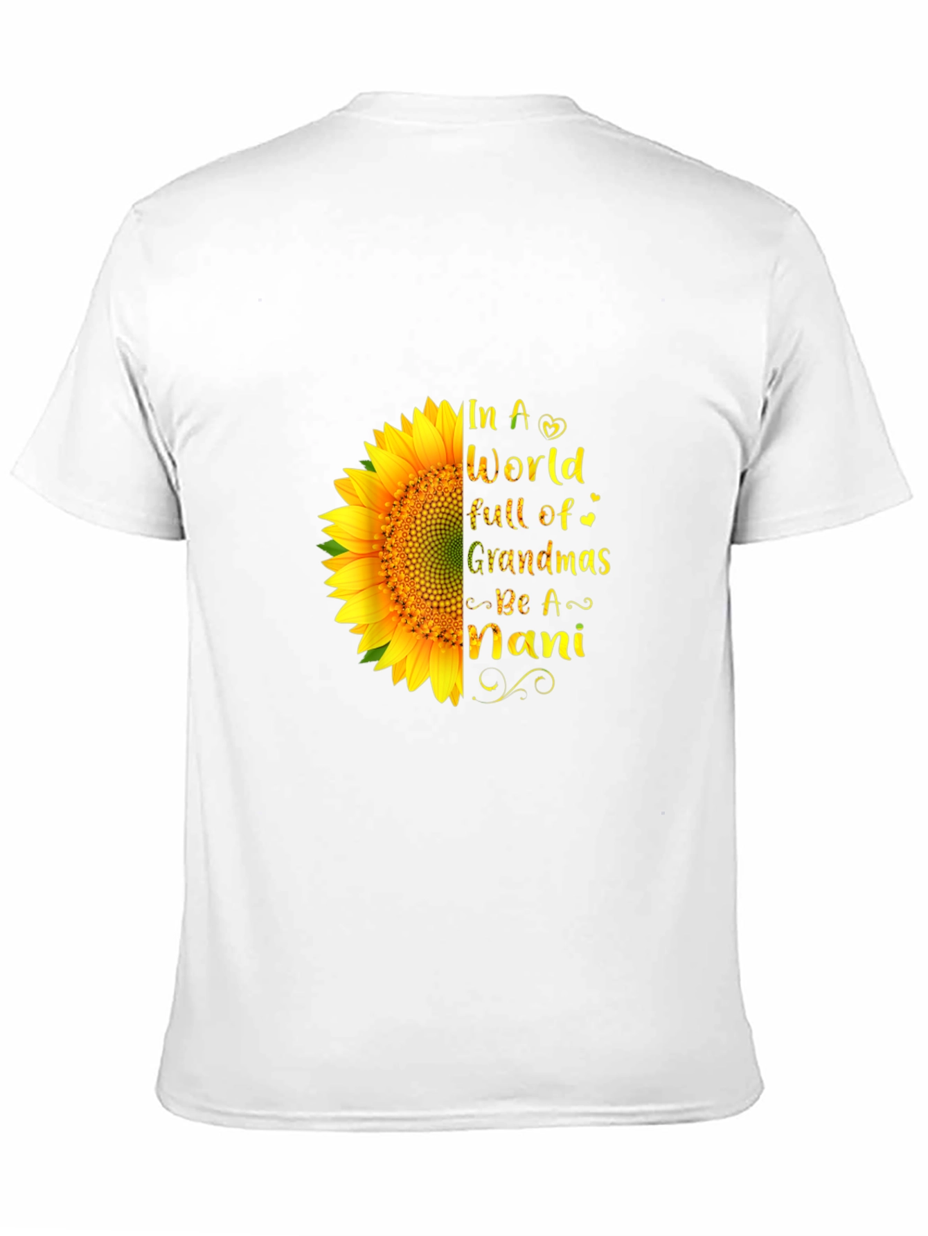 Sunflower Nani T-Shirt - Gift for Grandmas