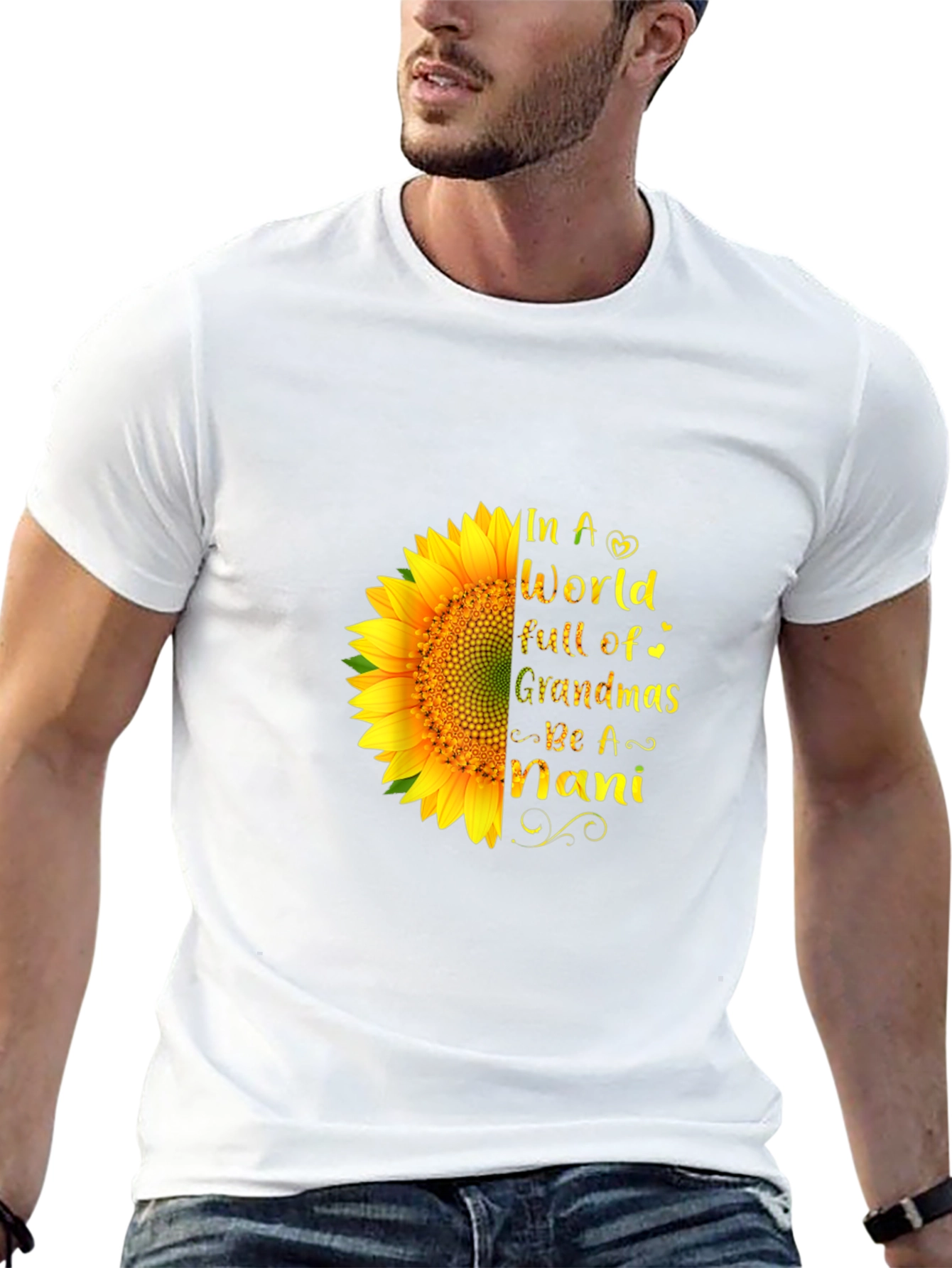 Sunflower Nani T-Shirt - Gift for Grandmas