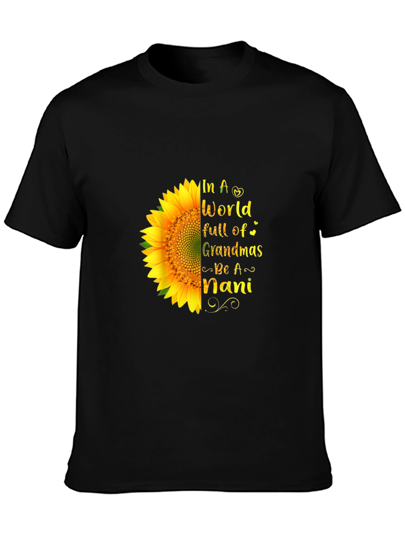 Sunflower Nani T-Shirt - Gift for Grandmas