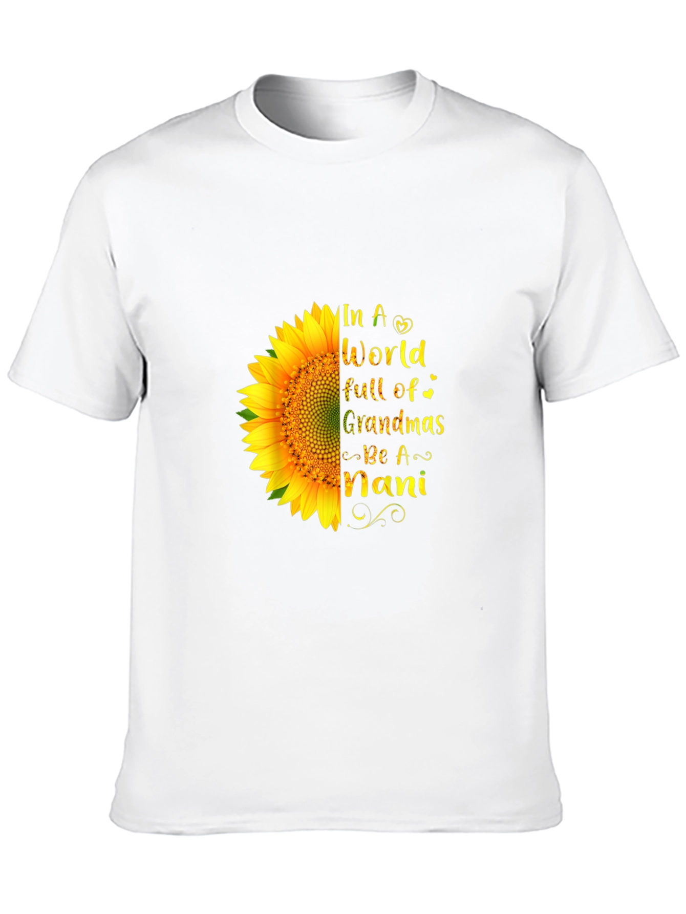 Sunflower Nani T-Shirt - Gift for Grandmas