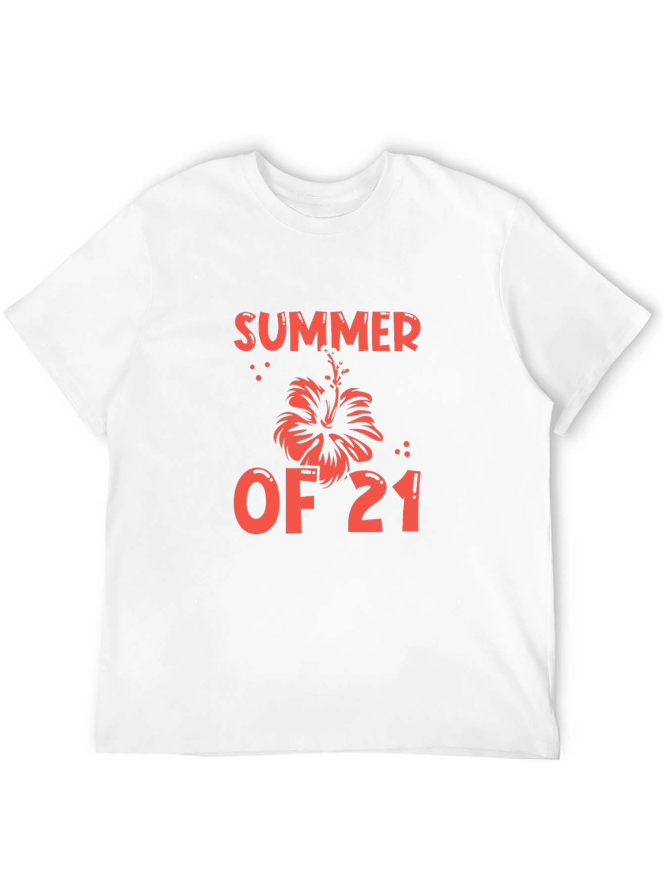 Summer of 21 Black Graphic Tee