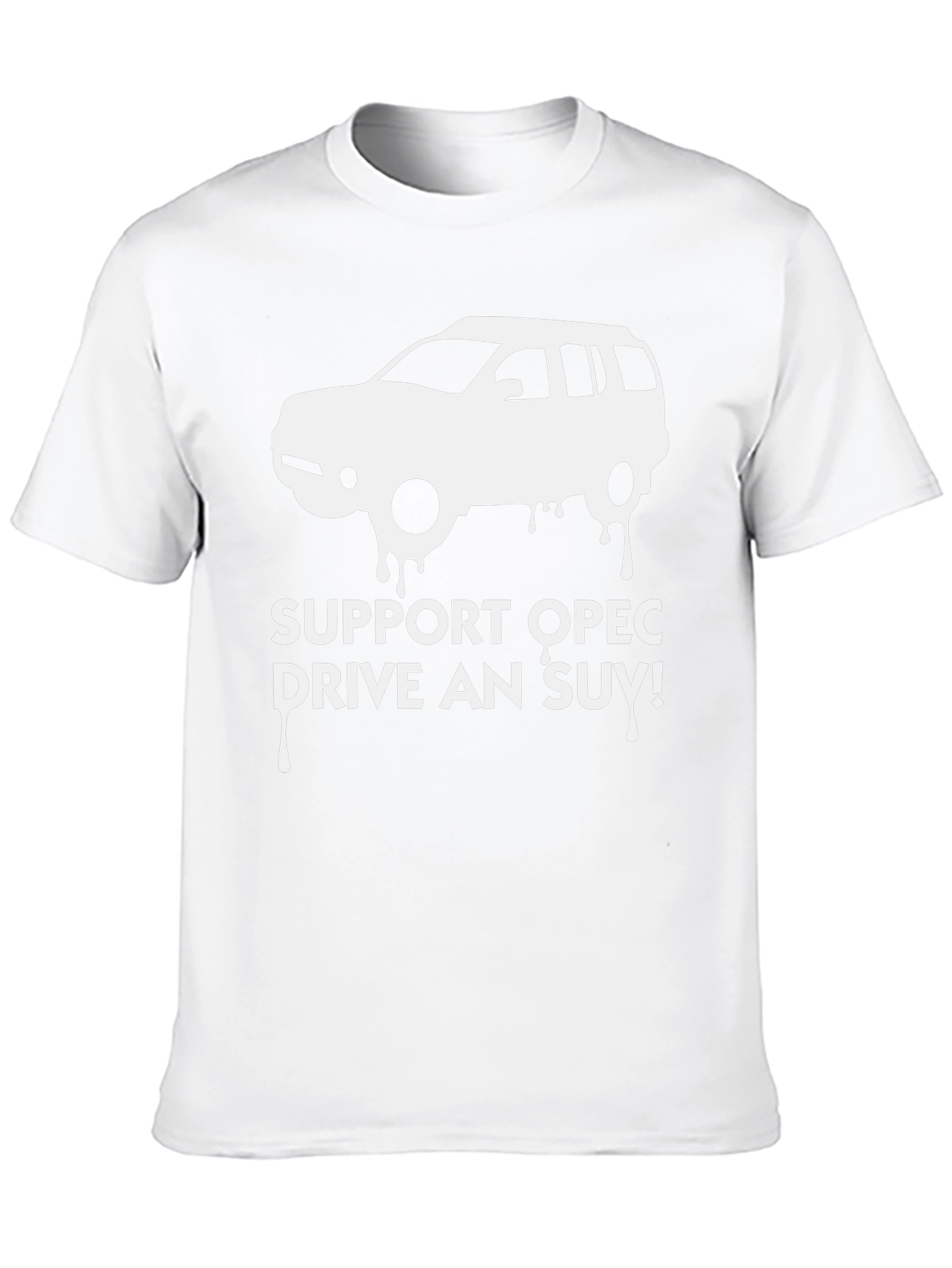 Support OPEC Drive An SUV Graphic Tee