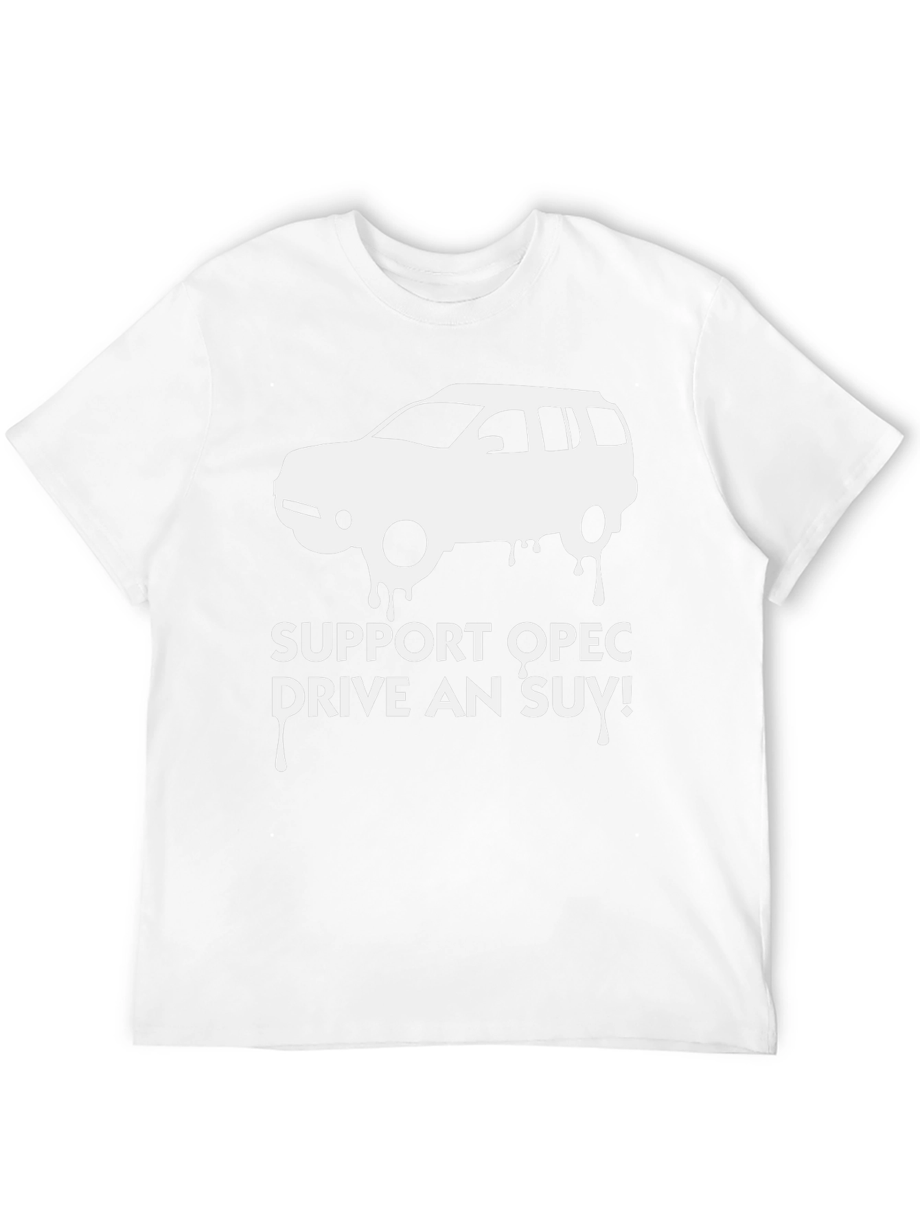 Support OPEC Drive An SUV Graphic Tee