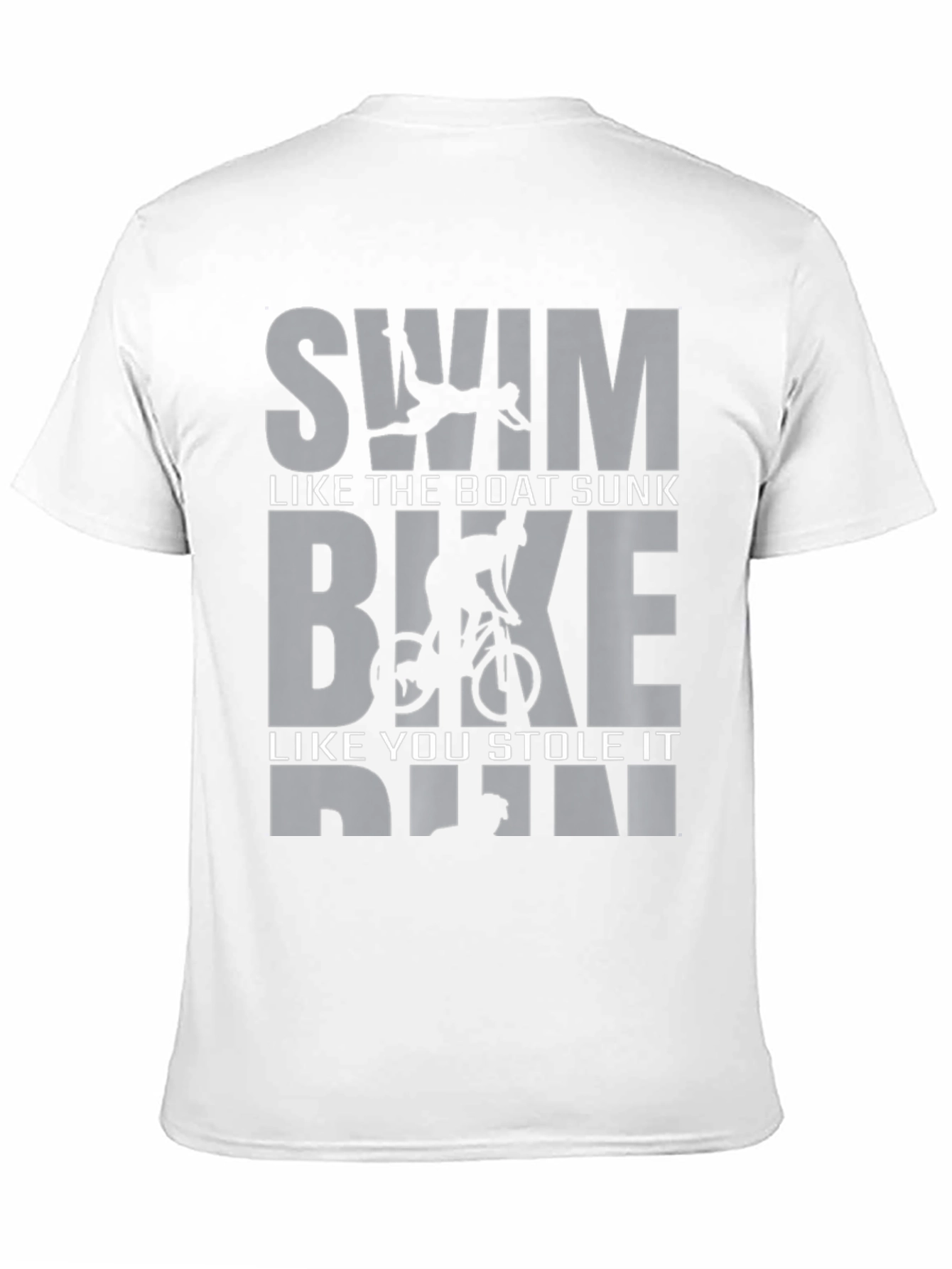 Swim Bike Run Triathlon T-Shirt