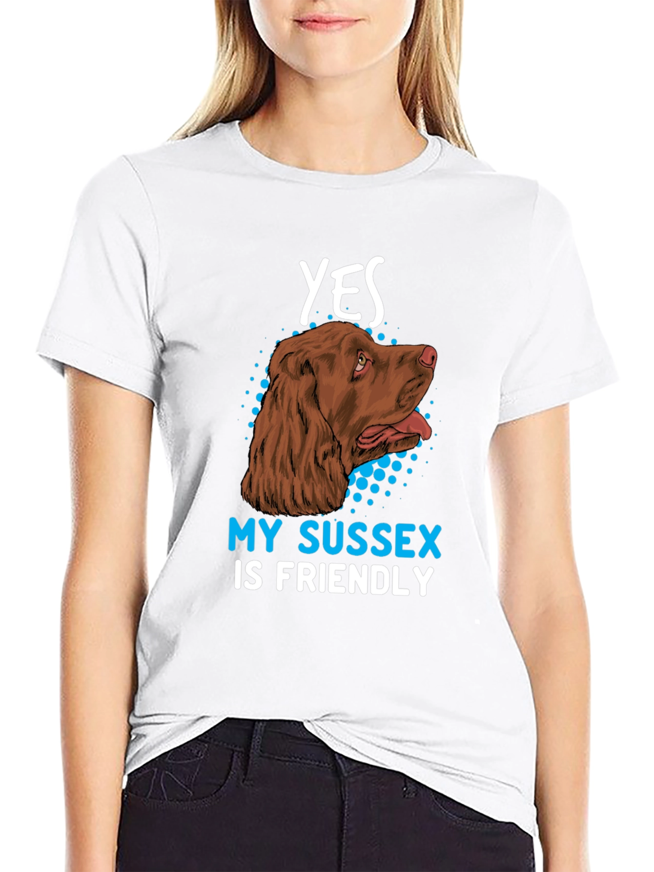 Sussex Spaniel Friendly T-Shirt