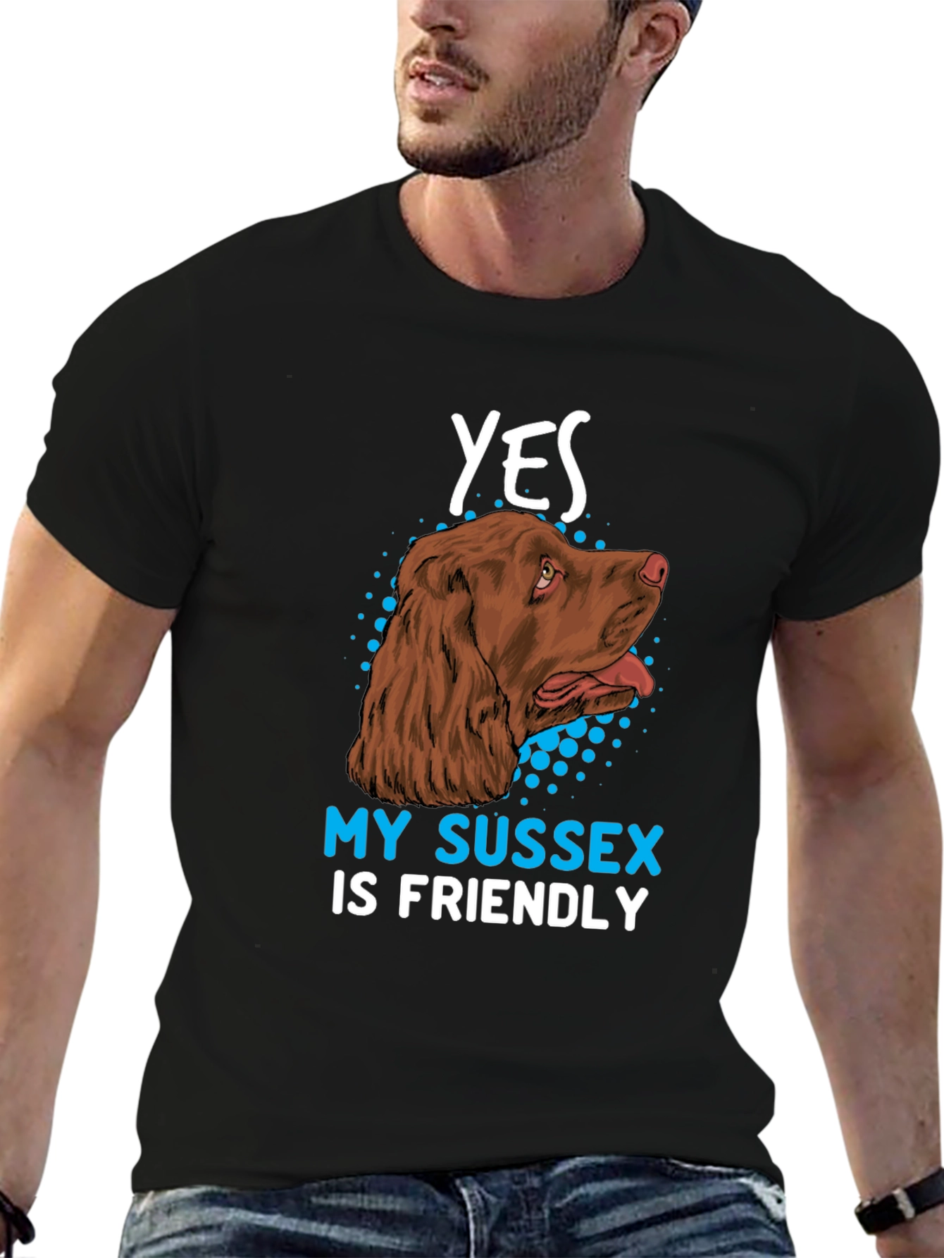 Sussex Spaniel Friendly T-Shirt