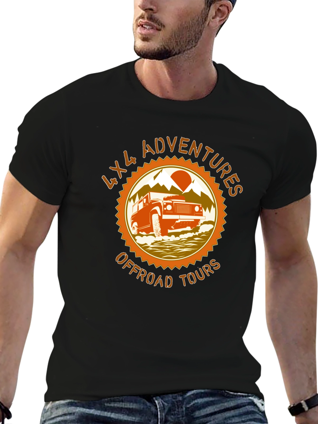 4x4 Adventures Offroad Tours Graphic Tee